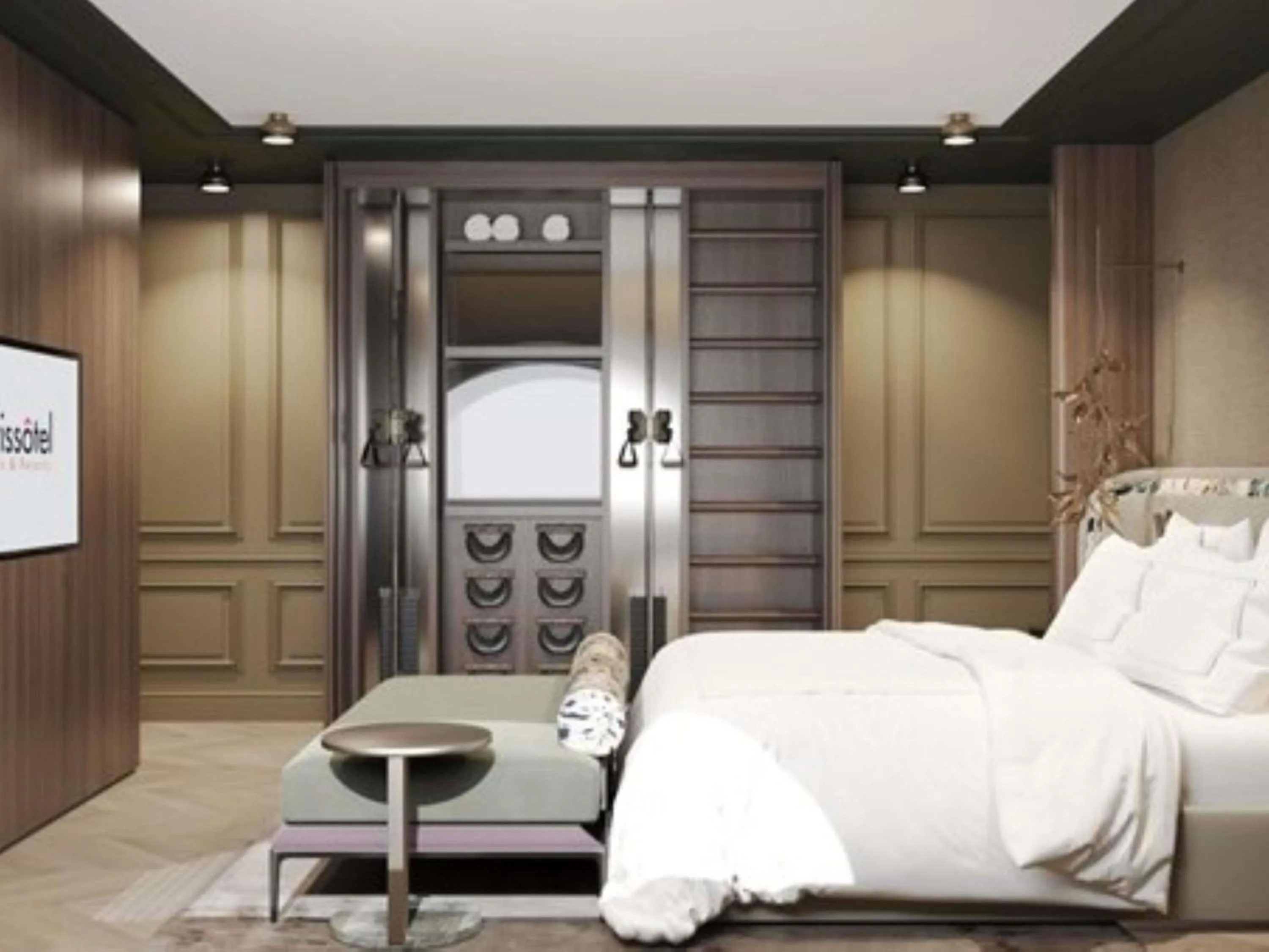 Bedroom, Bed in Swissôtel Marianske Lazne