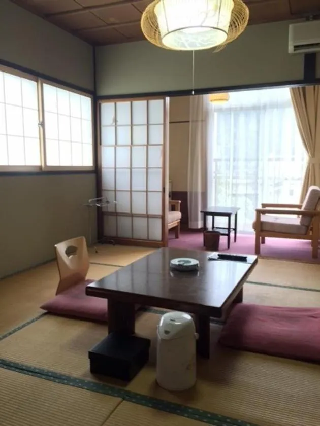 Seating area in Yuzawa Hotel