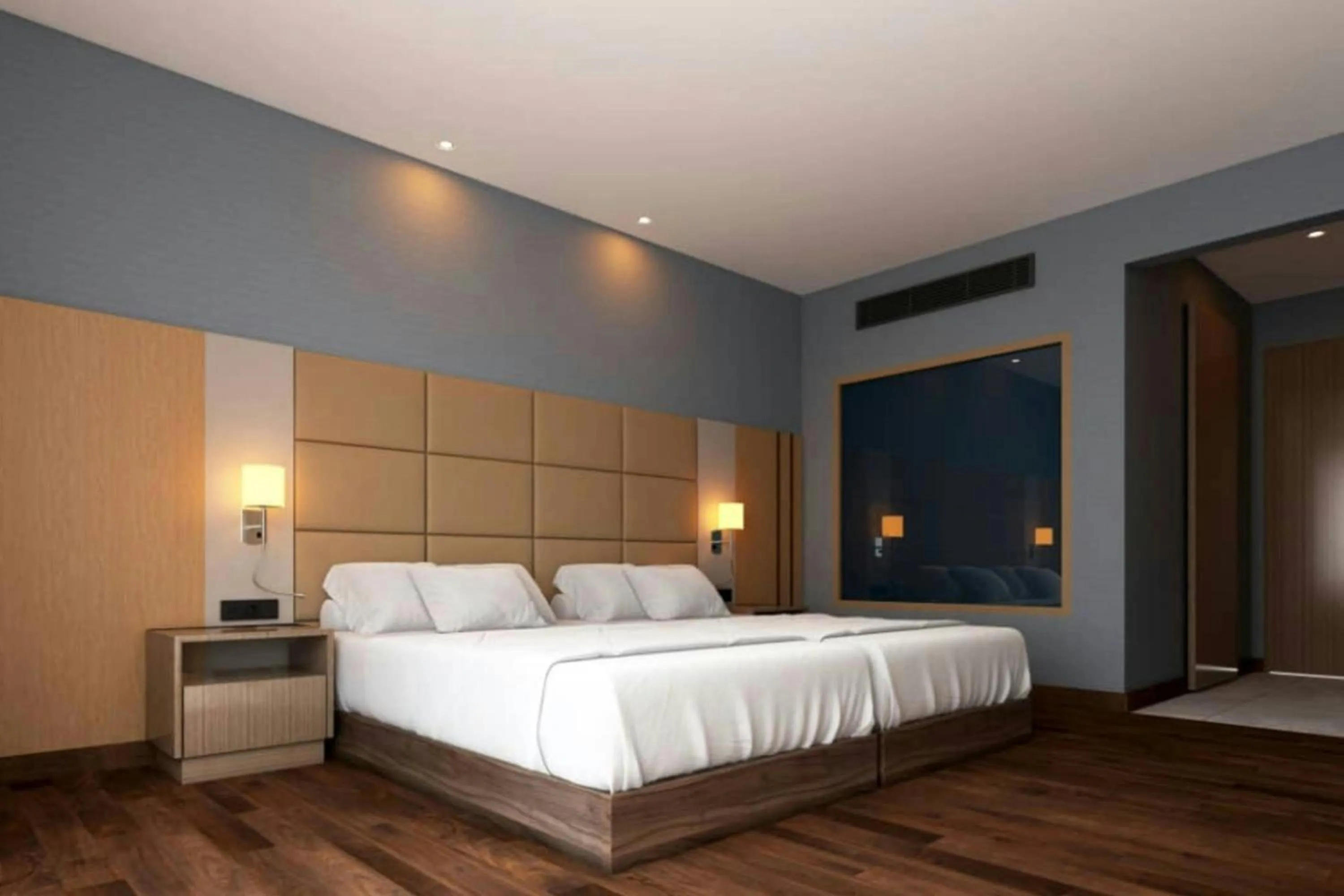 Photo of the whole room, Bed in Four Points by Sheraton Accra Airport Hotel