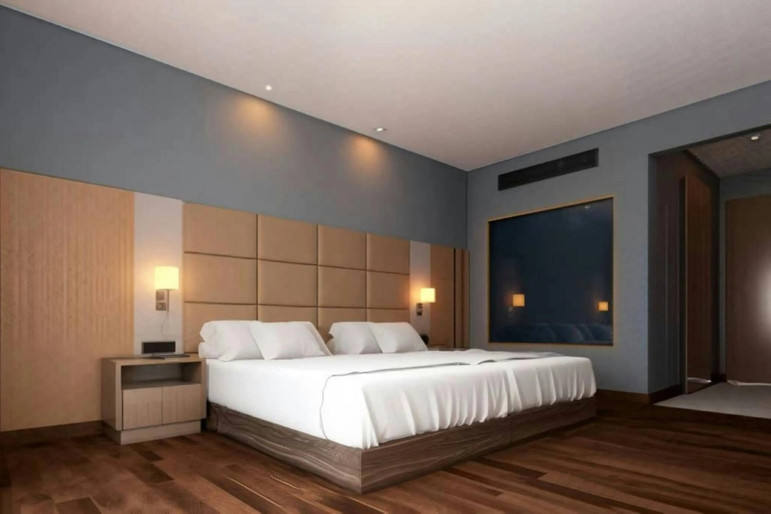 Photo of the whole room, Bed in Four Points by Sheraton Accra Airport Hotel