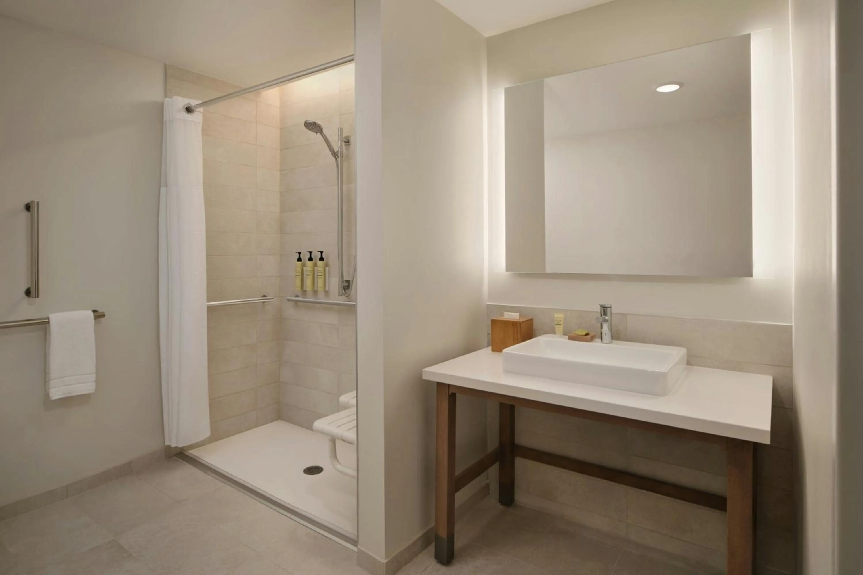 Bathroom in Element Pooler Savannah Airport