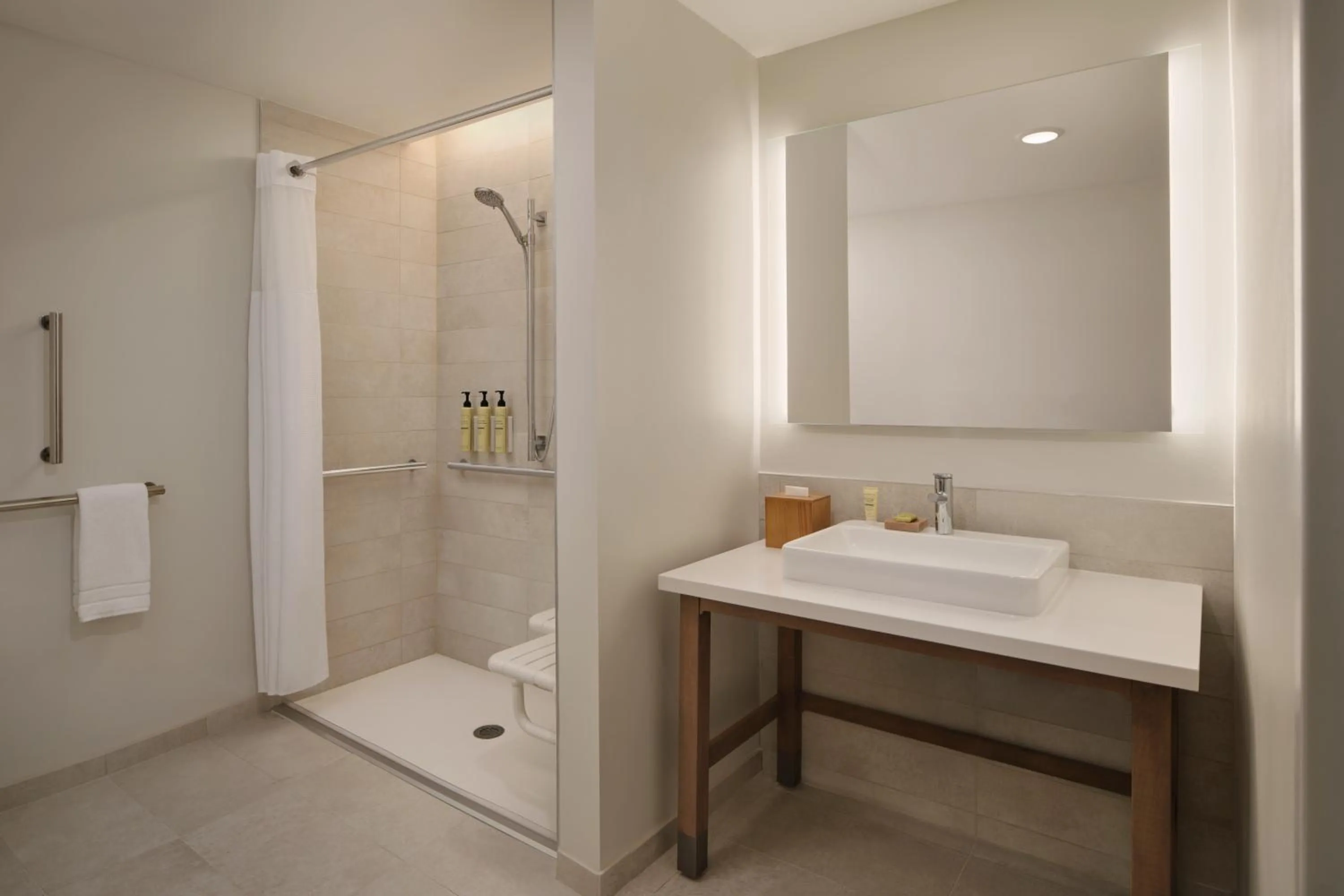 Bathroom in Element Pooler Savannah Airport