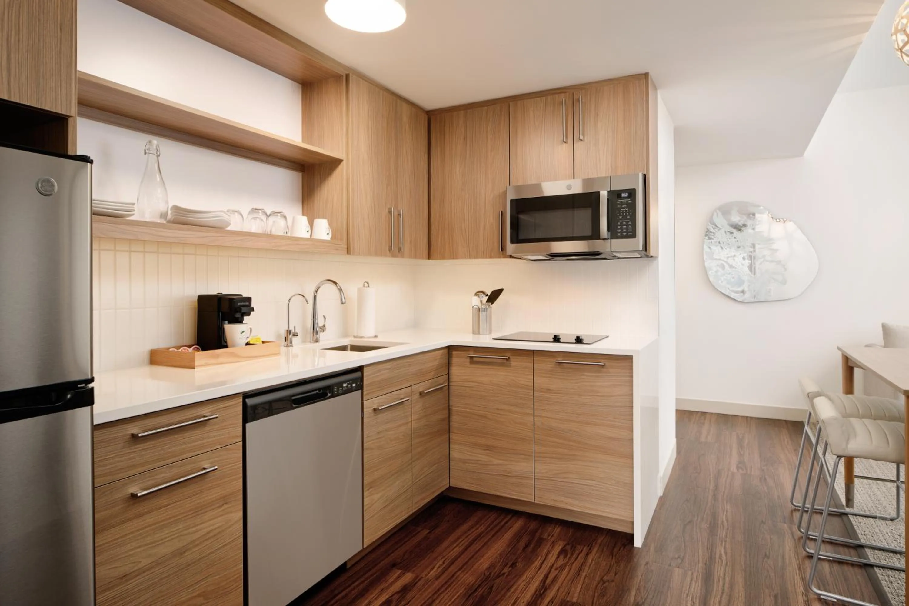 Kitchen or kitchenette in Element Pooler Savannah Airport