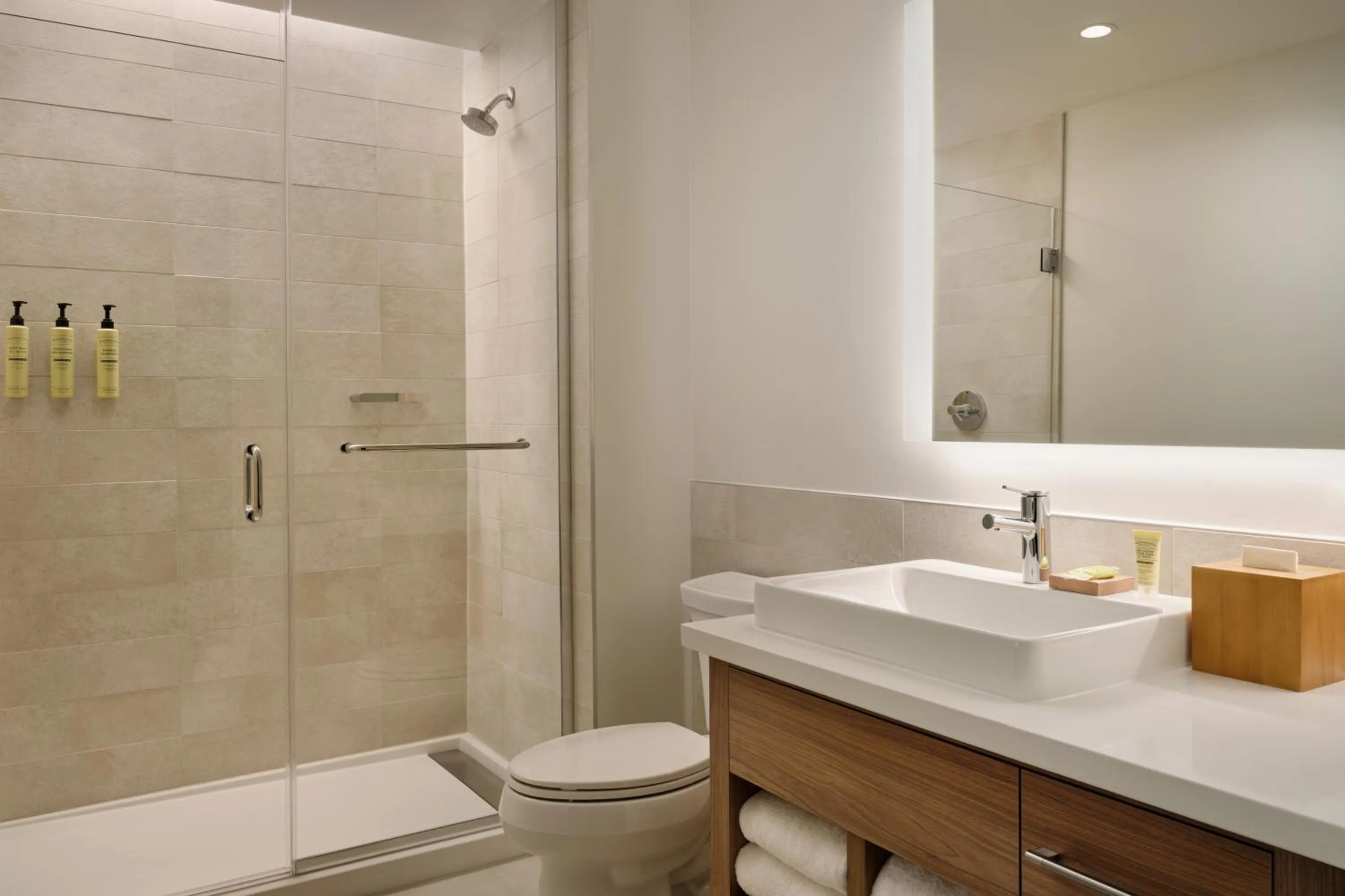 Bathroom in Element Pooler Savannah Airport