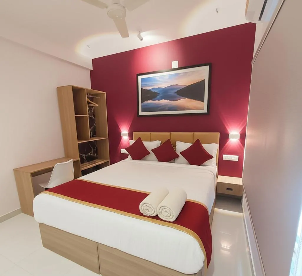 Bed in Elegant Residency