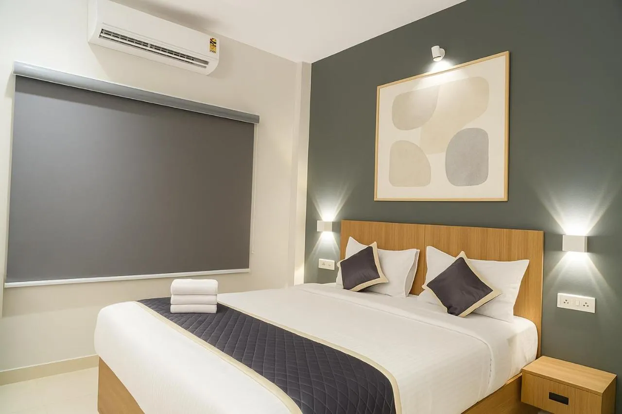 Bedroom, Bed in Elegant Residency