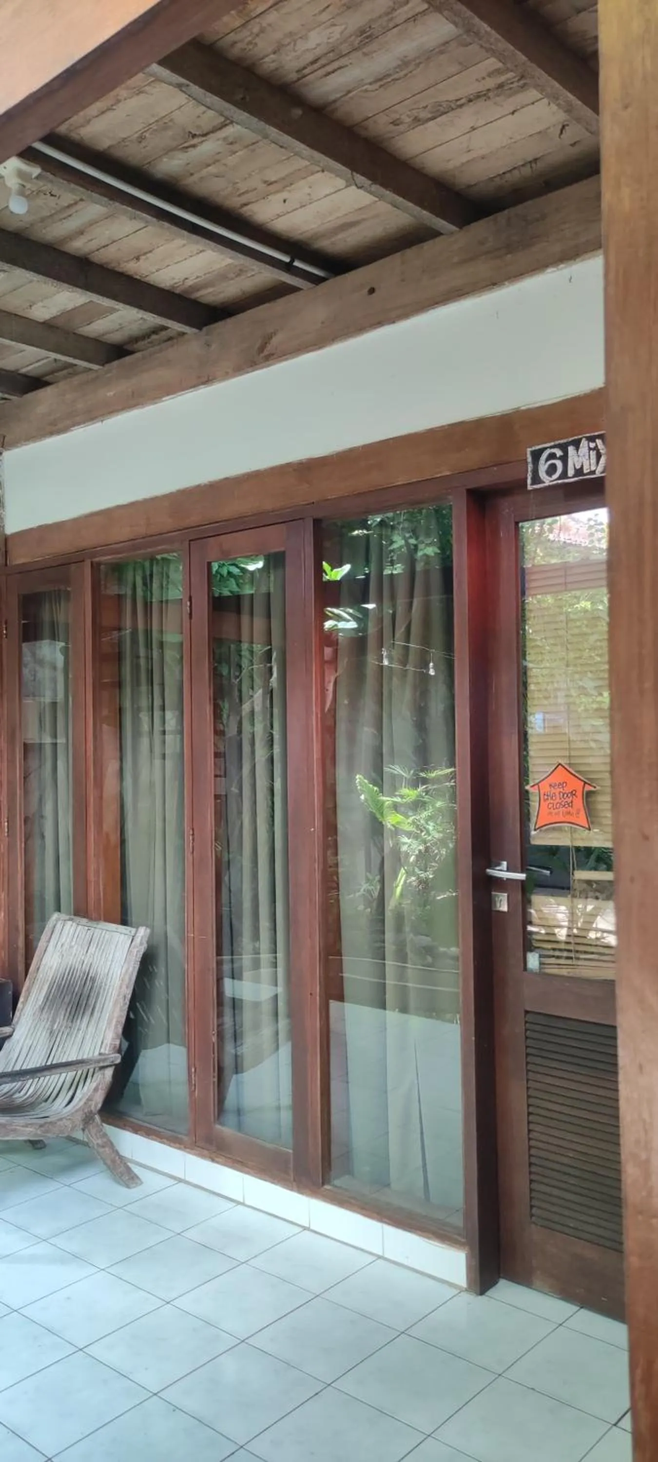 Balcony/Terrace in Da Housetel Kuta