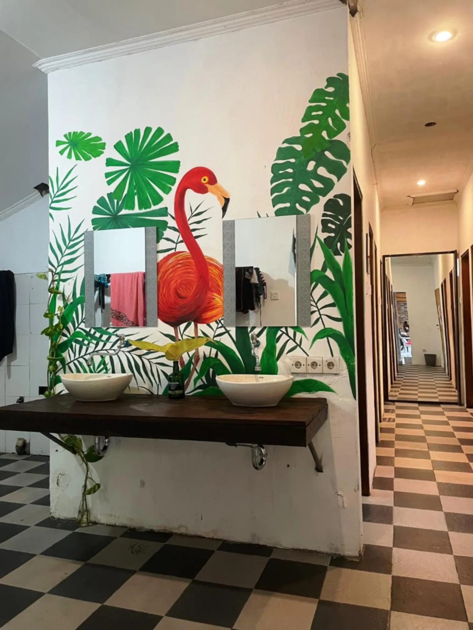 Bathroom in Da Housetel Kuta