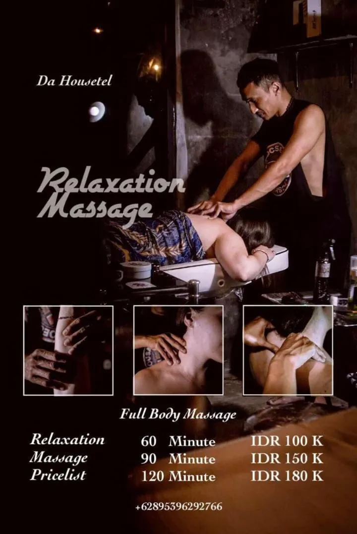 Massage in Da Housetel Kuta