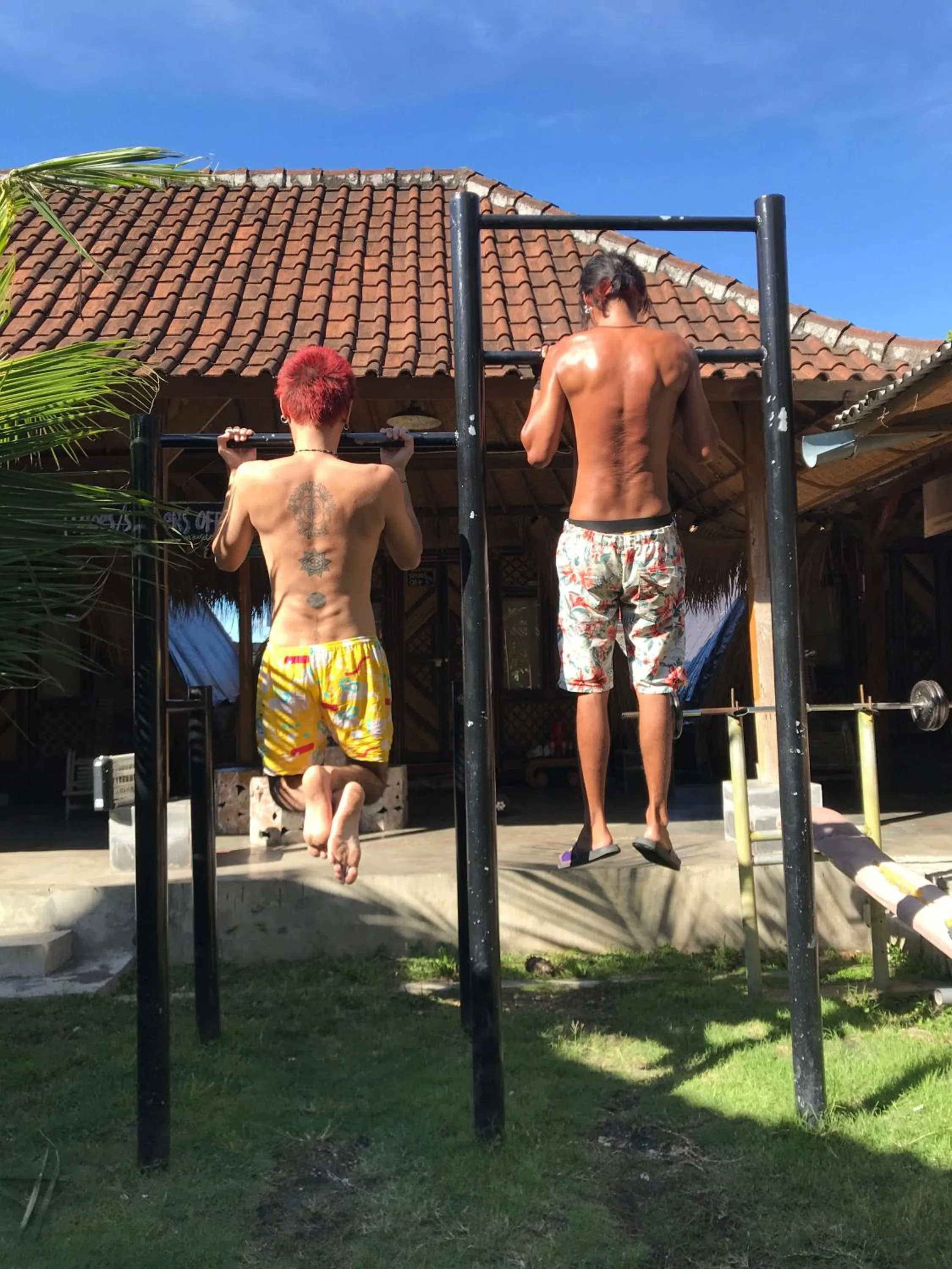 Fitness centre/facilities in Da Housetel Kuta