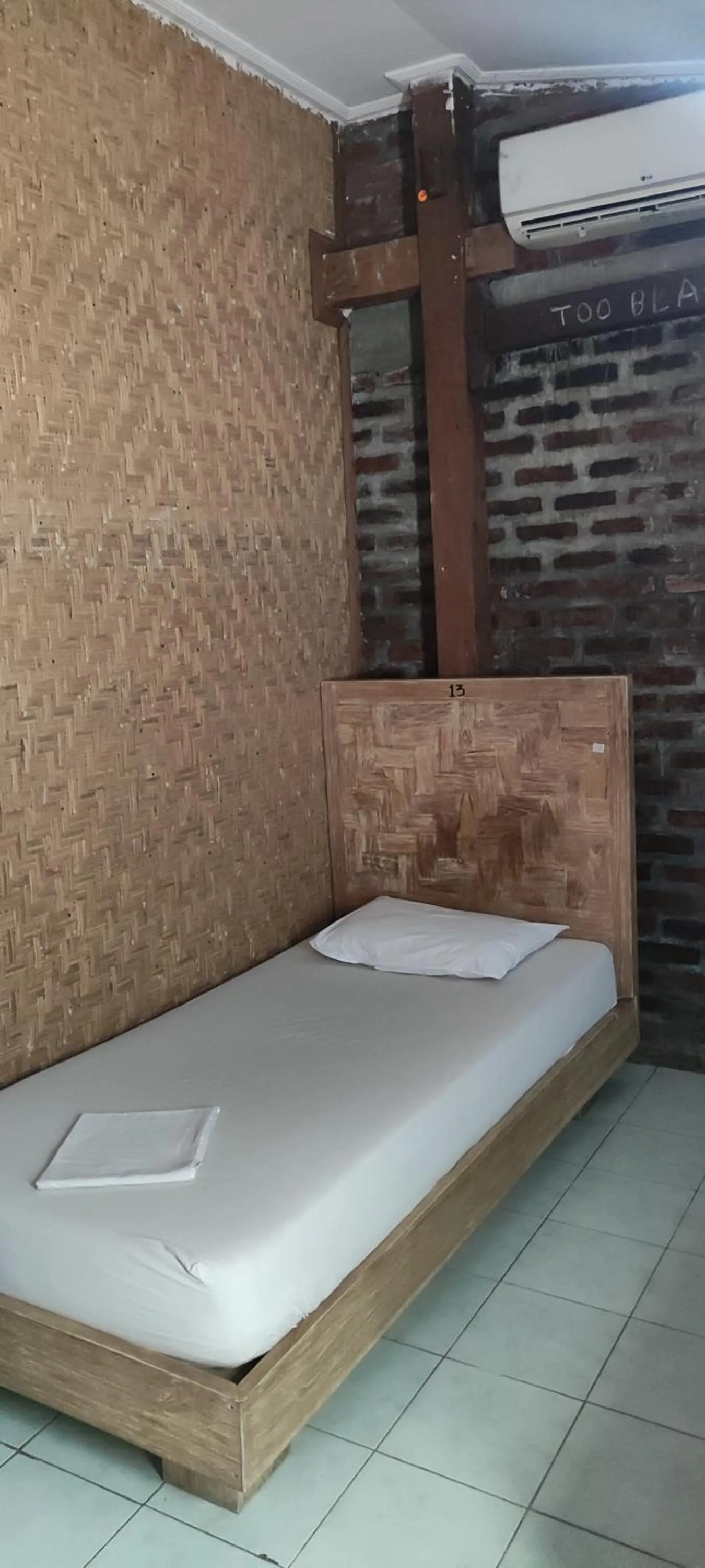 Bed in Da Housetel Kuta