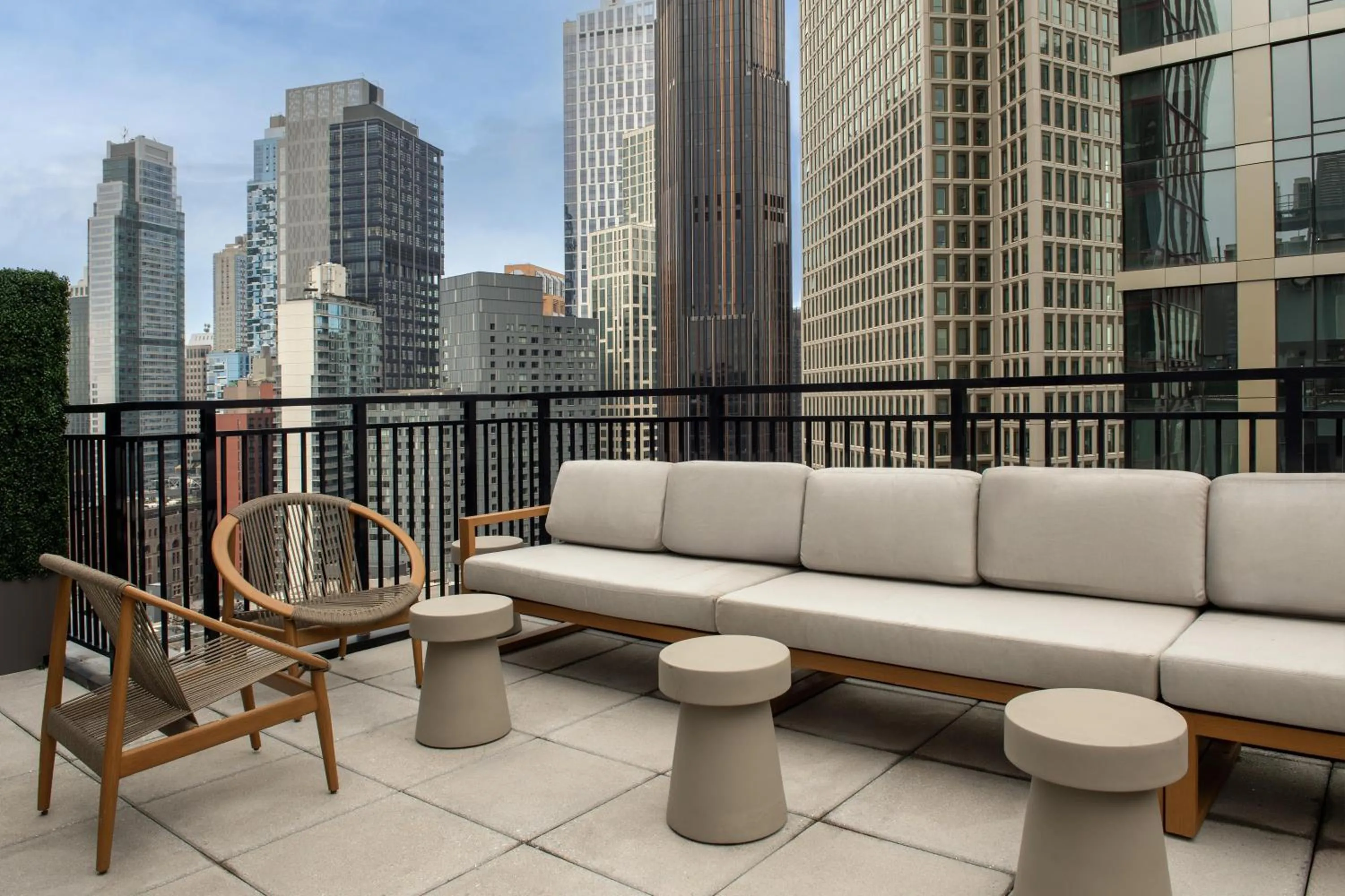 Patio in The Livingston, part of JdV by Hyatt