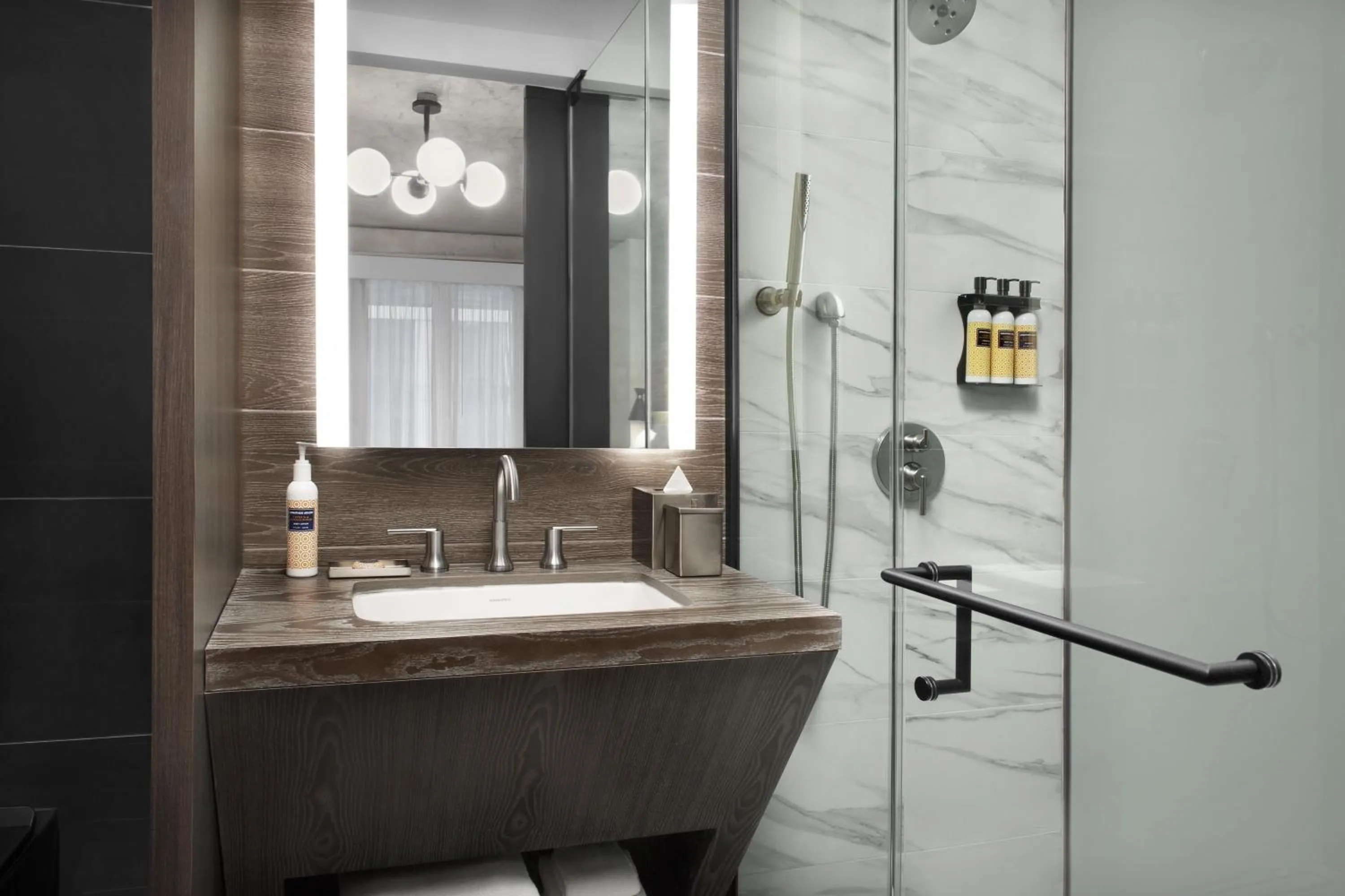 Bathroom in The Livingston, part of JdV by Hyatt