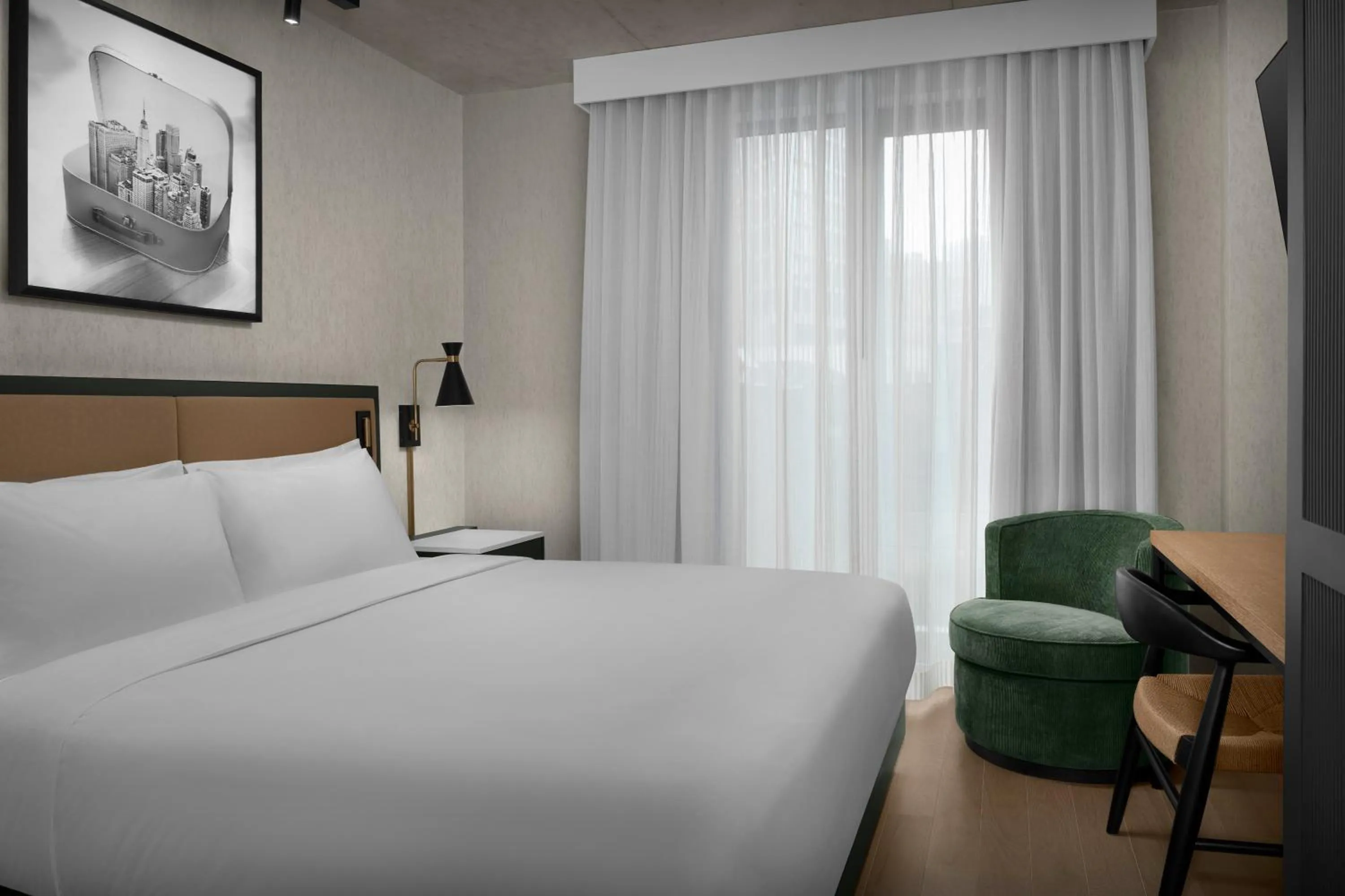 Bed in The Livingston, part of JdV by Hyatt