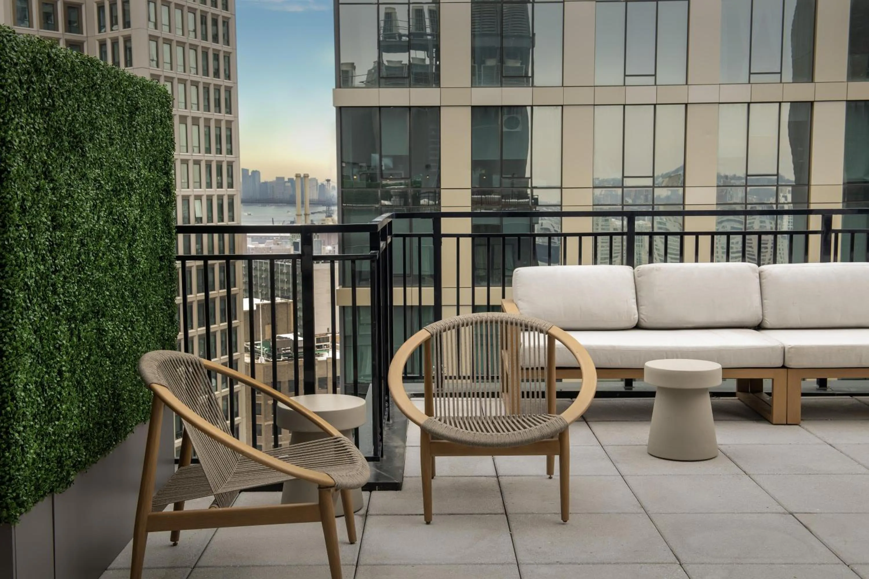 Patio in The Livingston, part of JdV by Hyatt