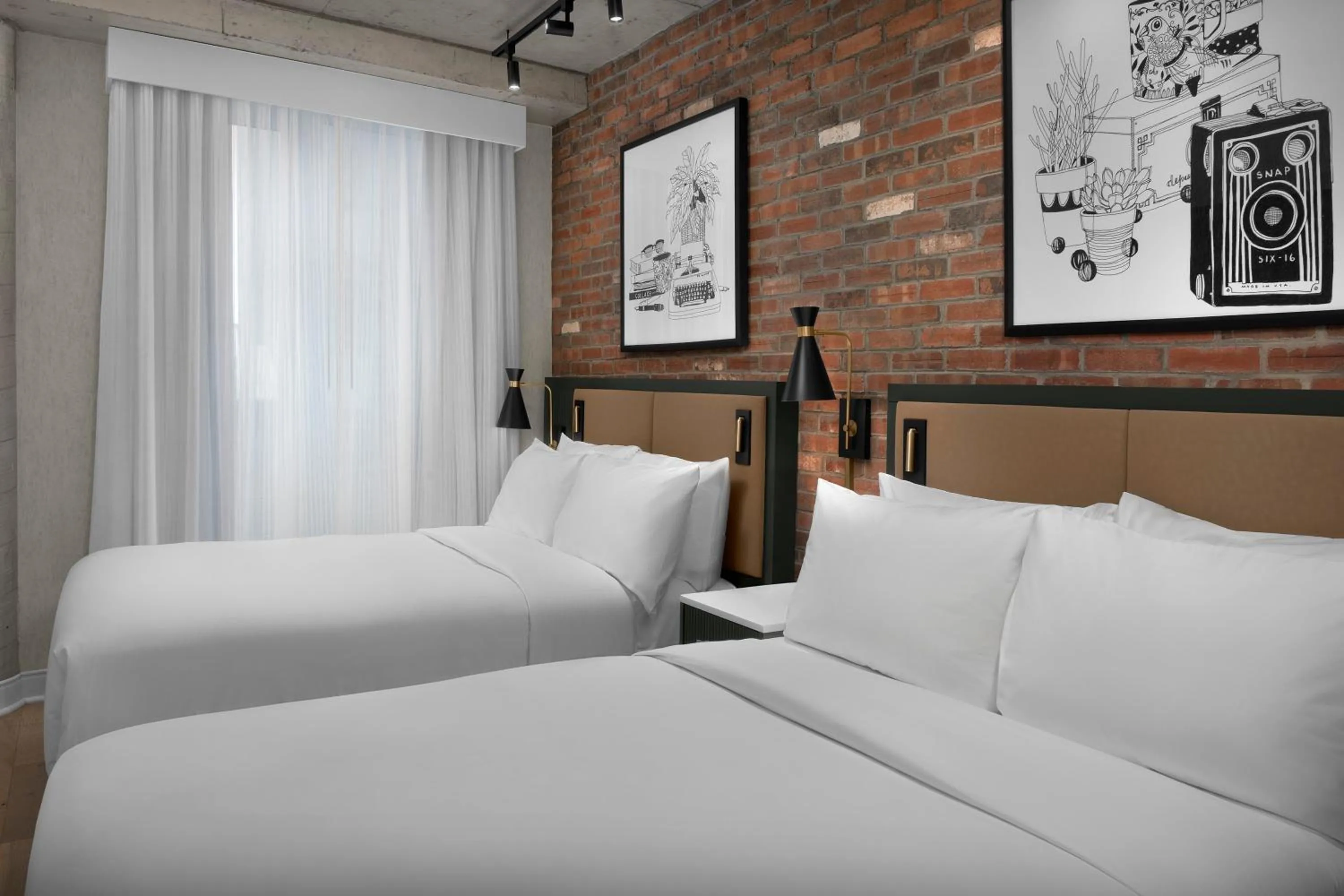 Bed in The Livingston, part of JdV by Hyatt