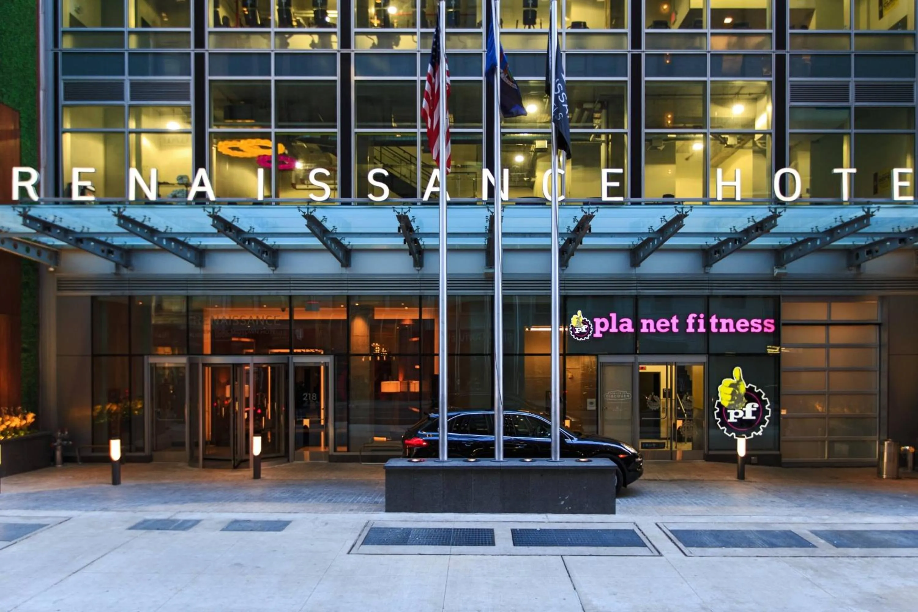 Property building in Renaissance New York Midtown Hotel