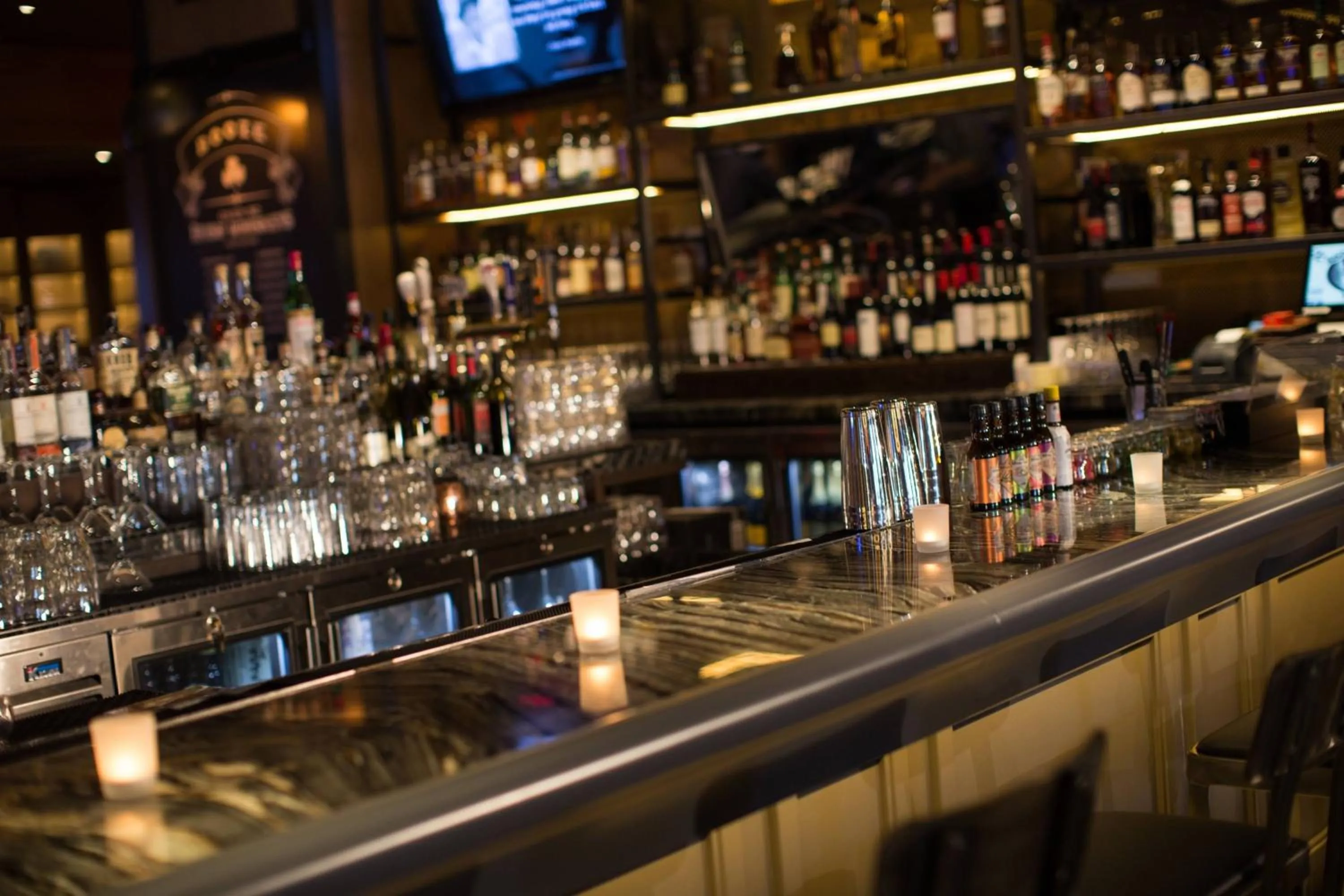 Lounge or bar in Renaissance New York Midtown Hotel