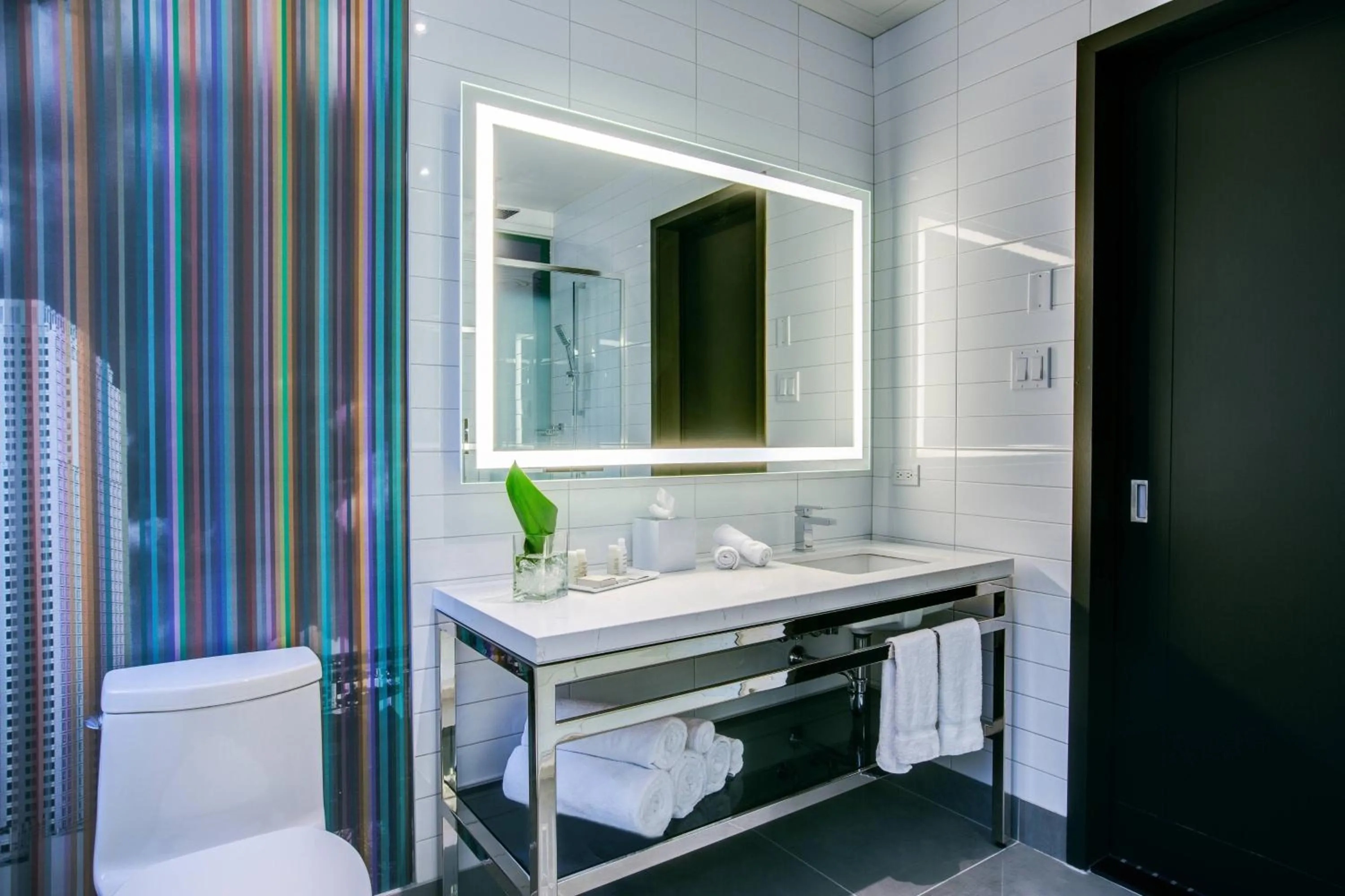 Bathroom in Renaissance Montreal Downtown Hotel