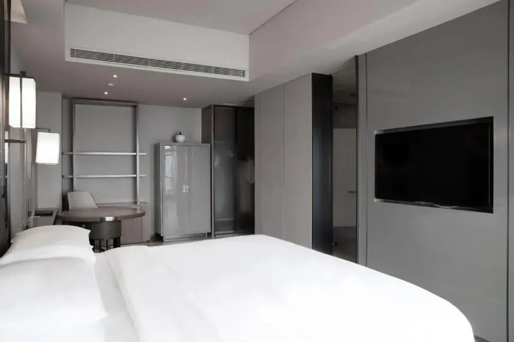 Deluxe Double Room with City View in Chongqing Marriott Hotel Deluxe Double Room with City View in Chongqing Marriott Hotel