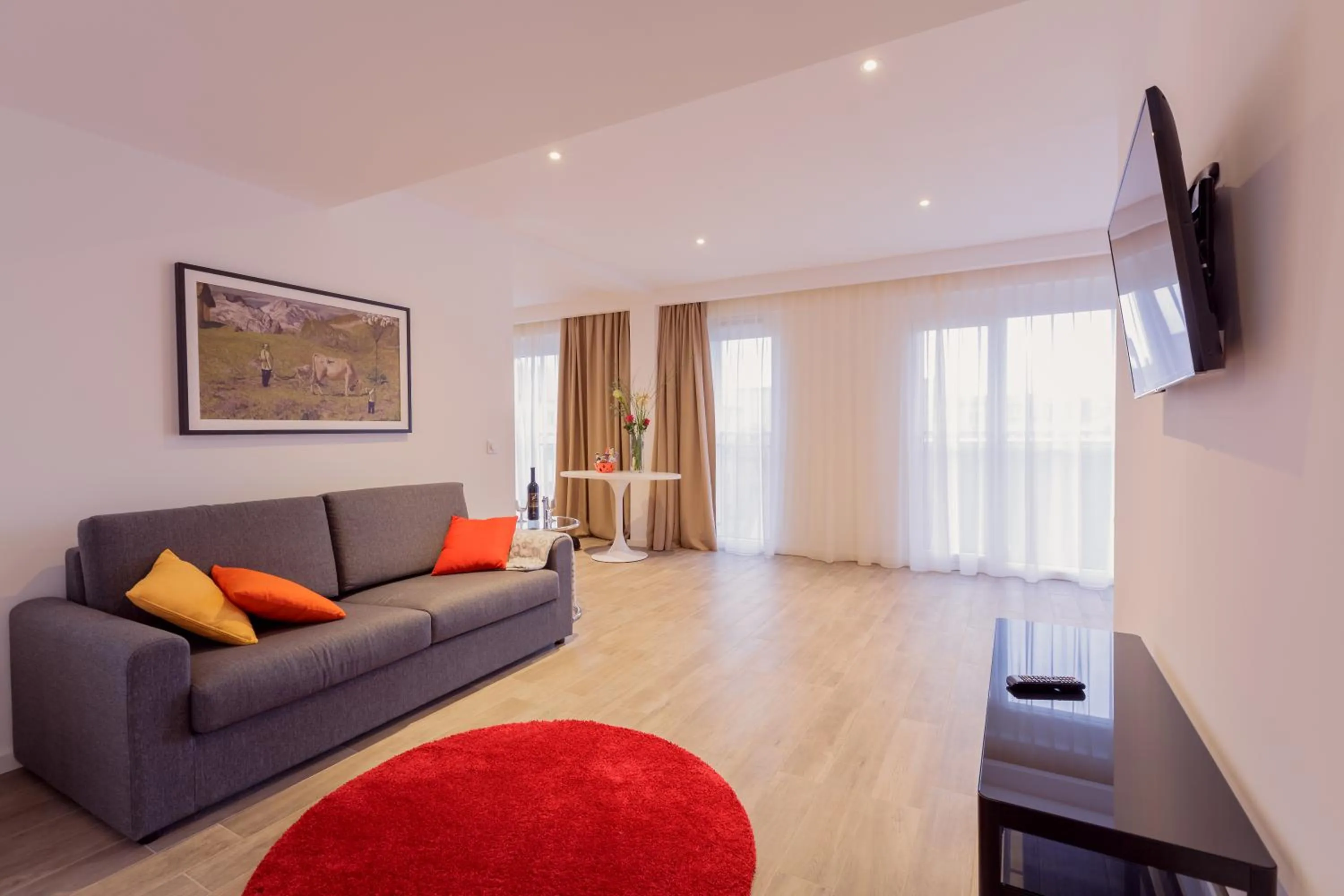 Living room in 360 Apartment Hotel Frankfurt