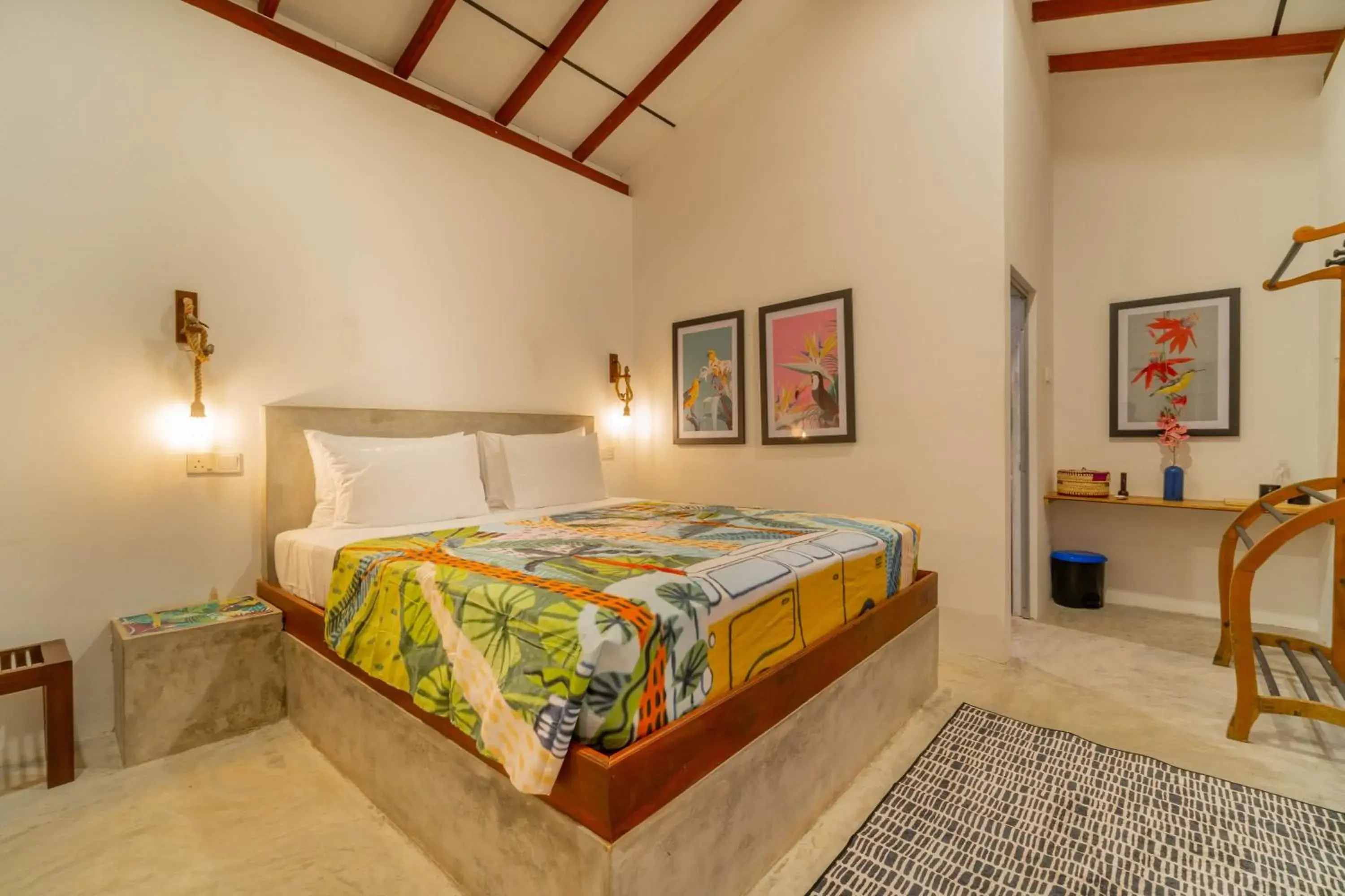 Queen Room with Garden View in Bird Of Paradise - Ahangama Villa Queen Room with Garden View in Bird Of Paradise - Ahangama Villa