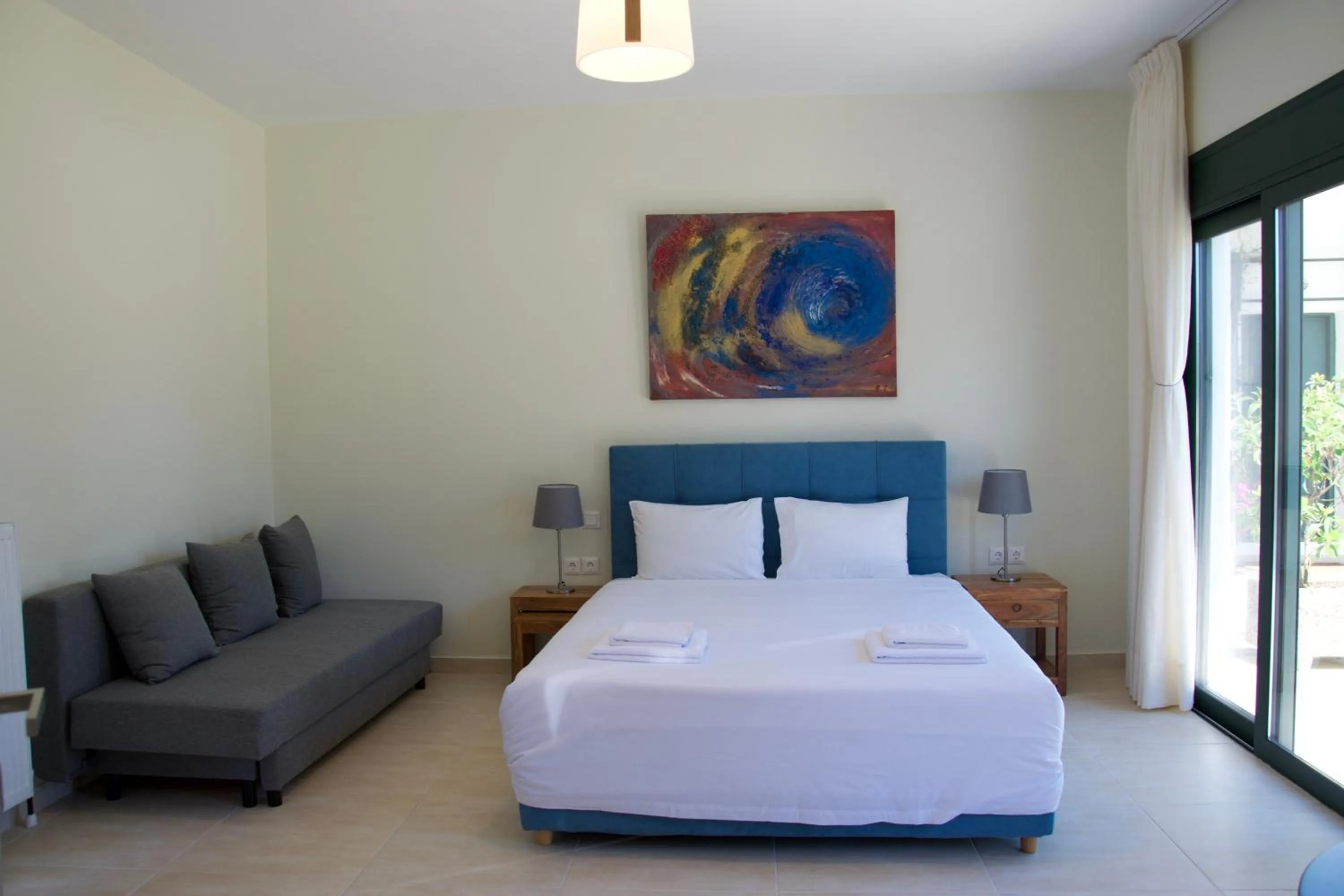 Spring, Bed in Angelbay Bungalows