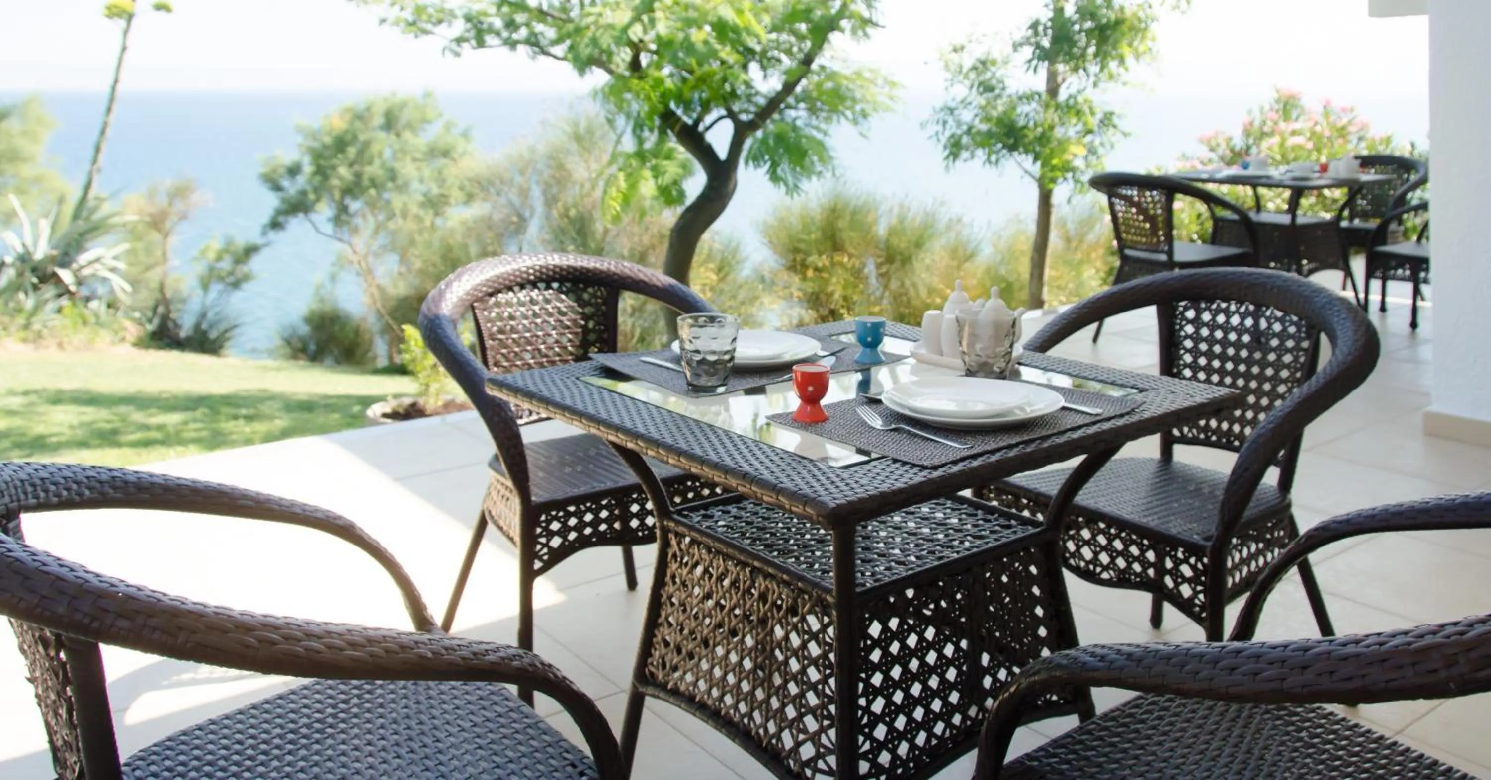 Balcony/Terrace in Angelbay Bungalows