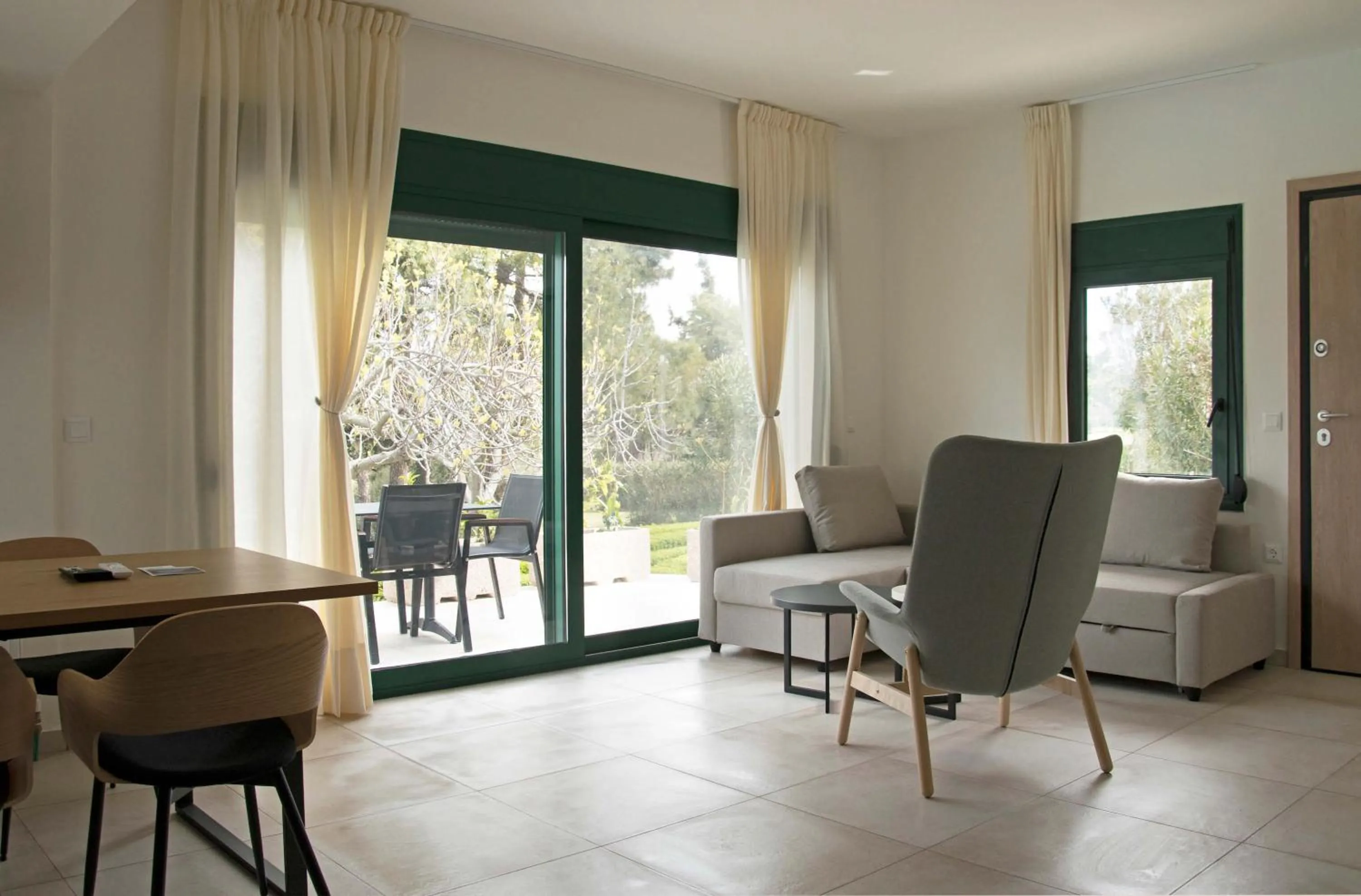 Patio in Angelbay Bungalows