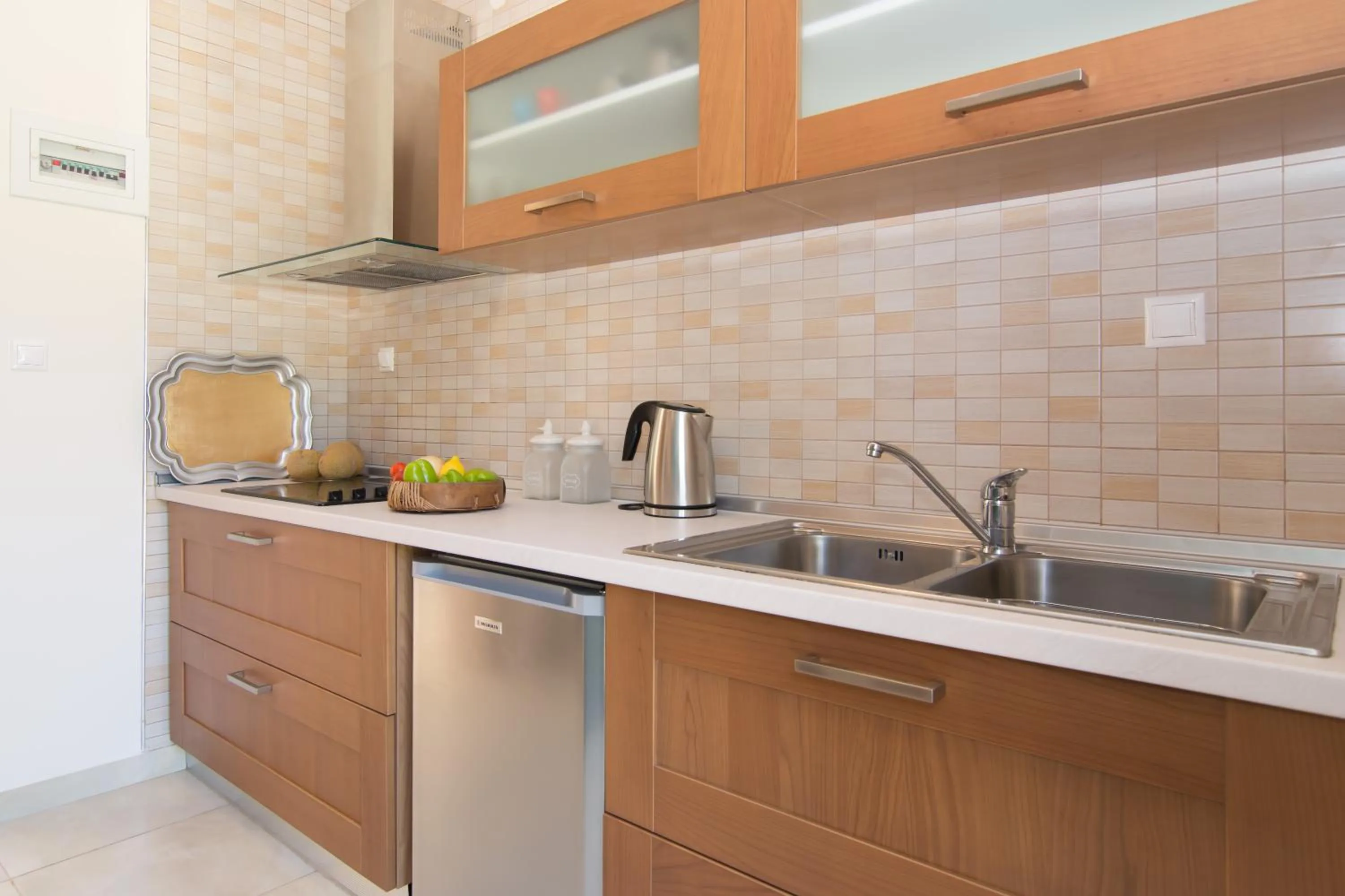 Kitchen or kitchenette in Angelbay Bungalows