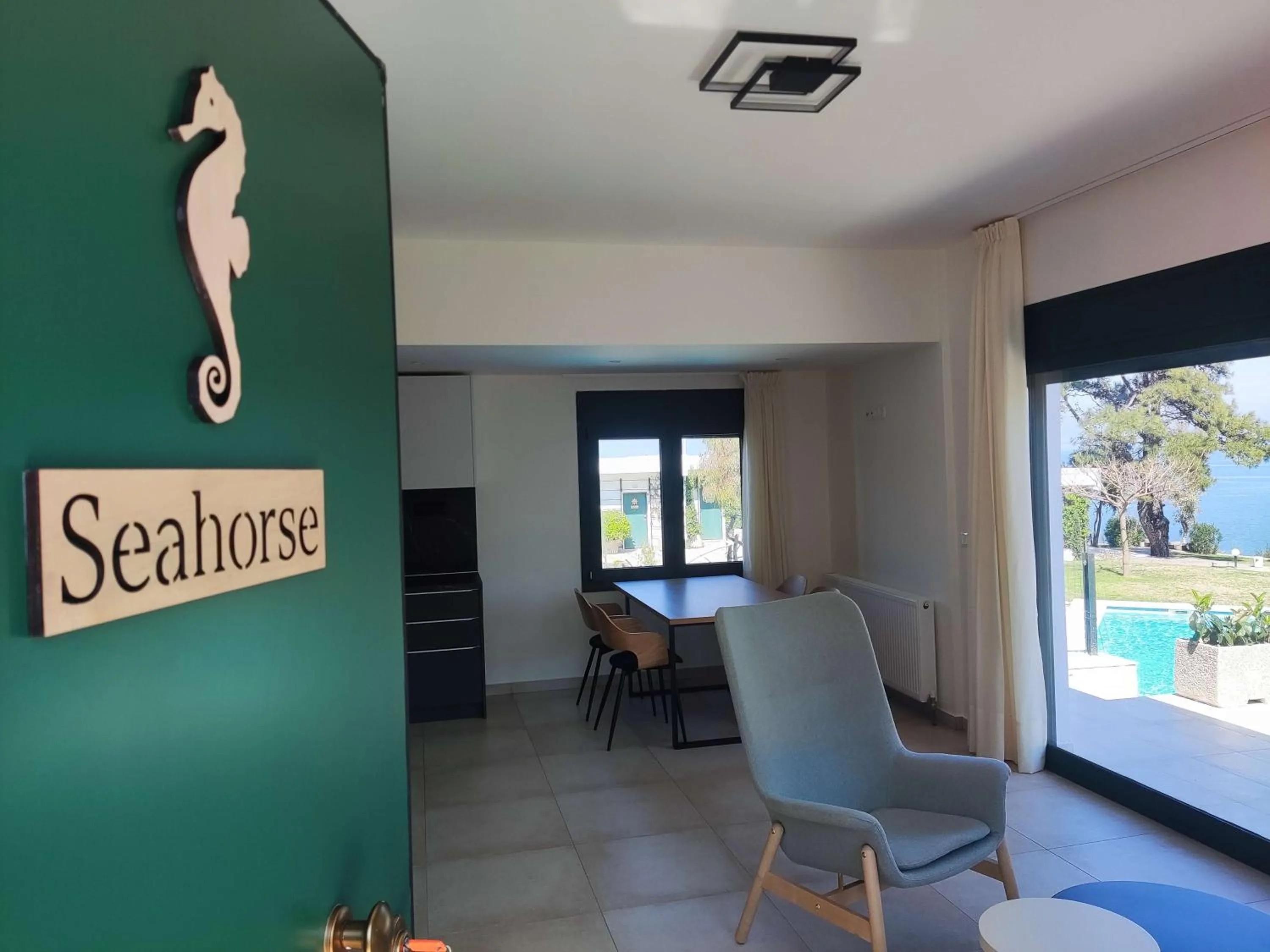 Living room in Angelbay Bungalows
