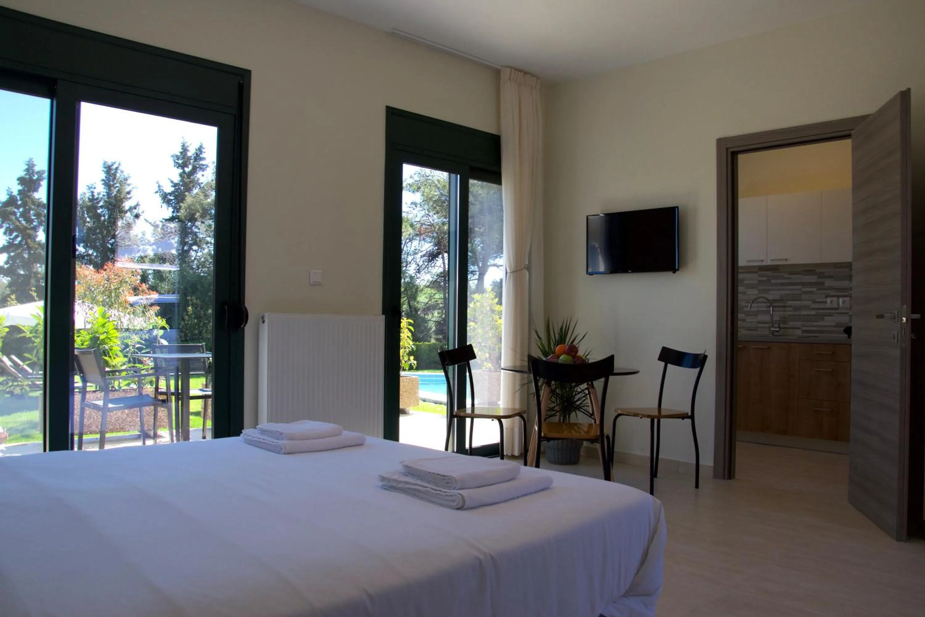 Spring, Bed in Angelbay Bungalows