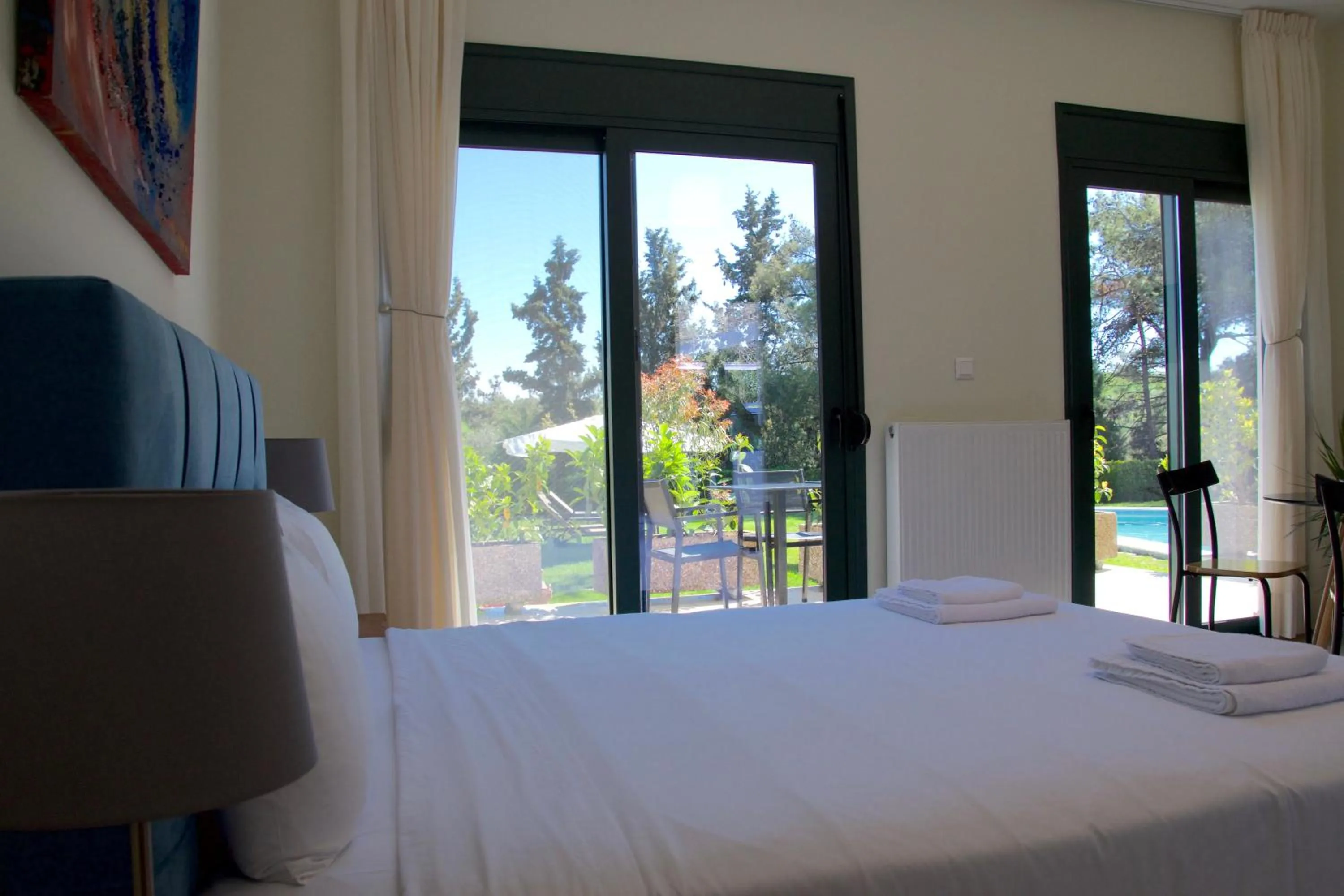 Spring, Bed in Angelbay Bungalows