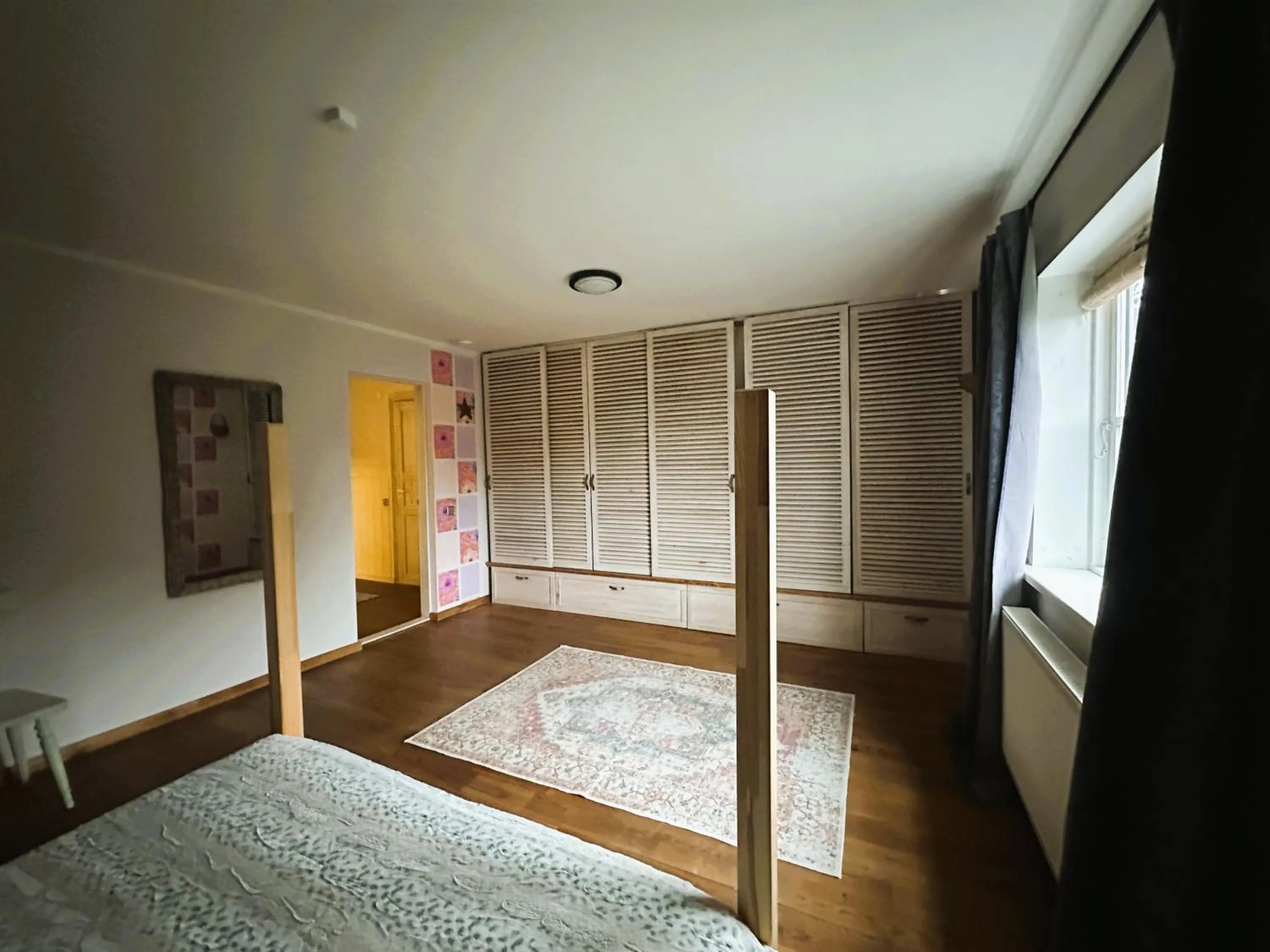 Bed in North Lake Villa Plateliai