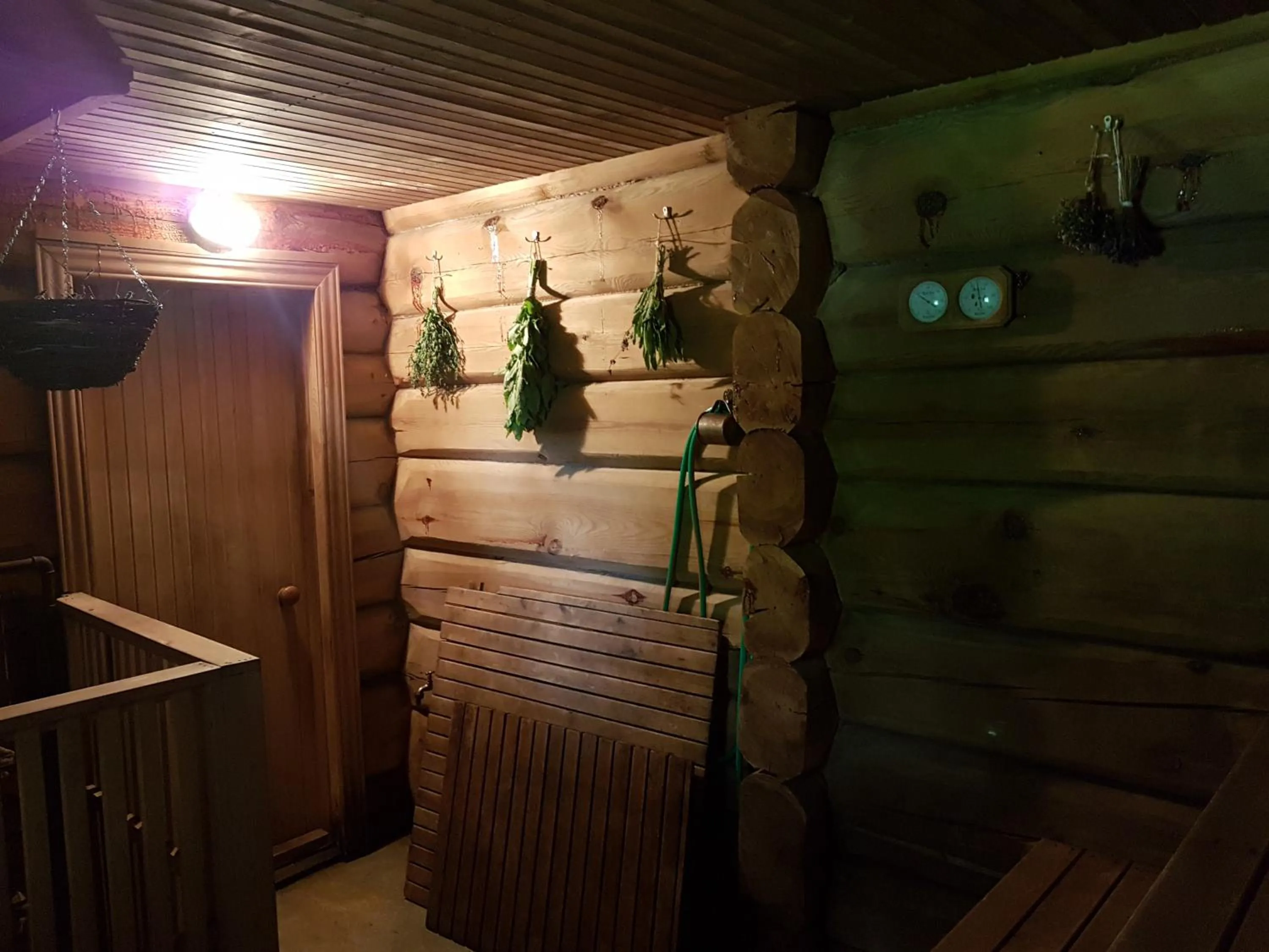 Sauna in North Lake Villa Plateliai