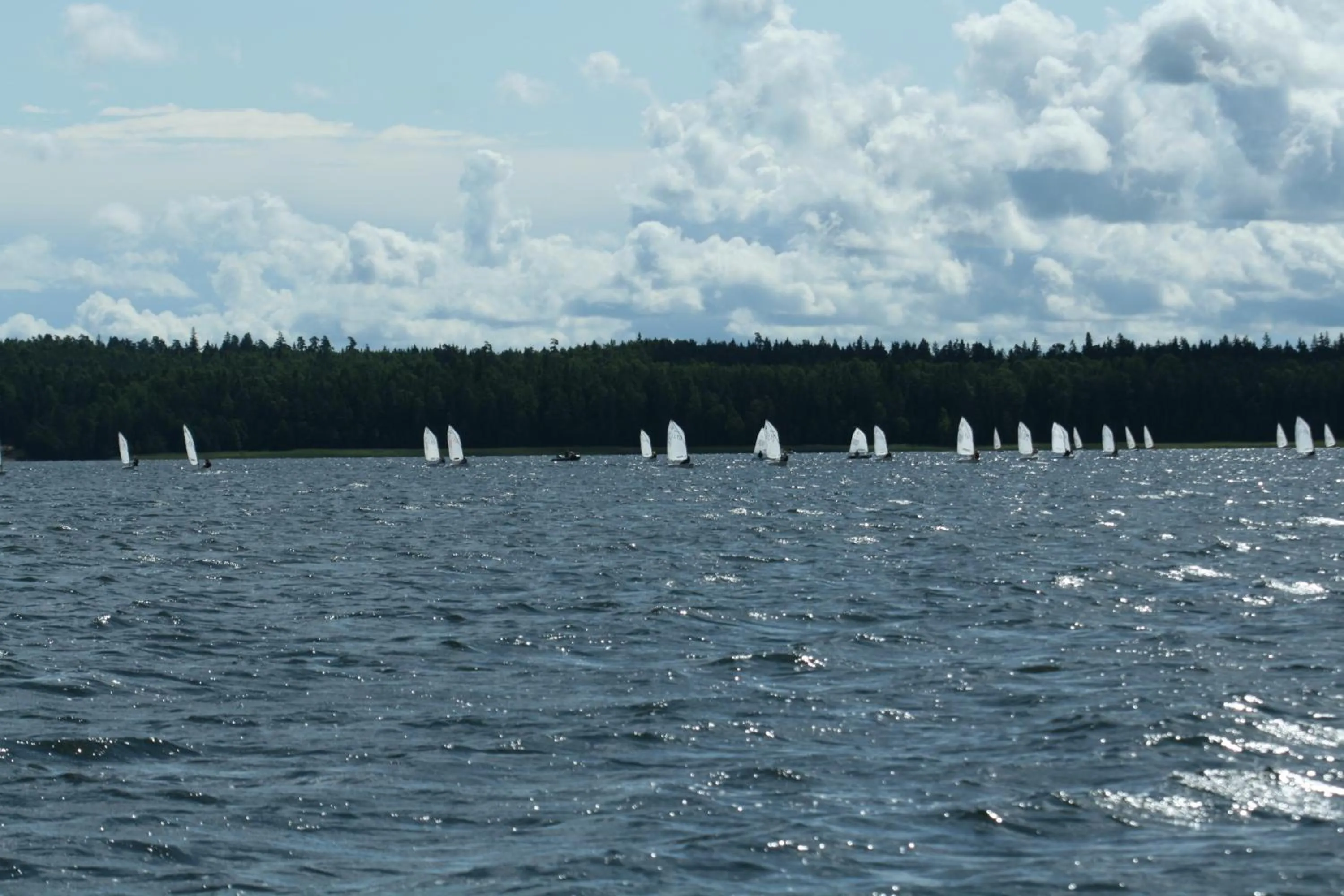 Lake view in North Lake Villa Plateliai