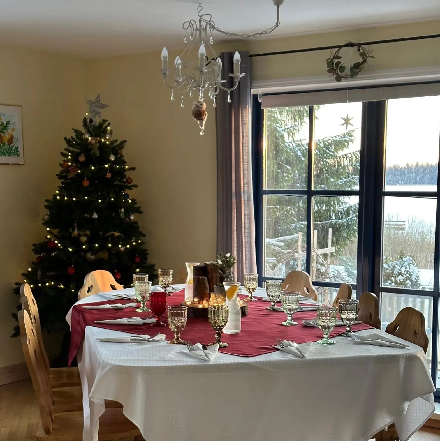 Winter in North Lake Villa Plateliai