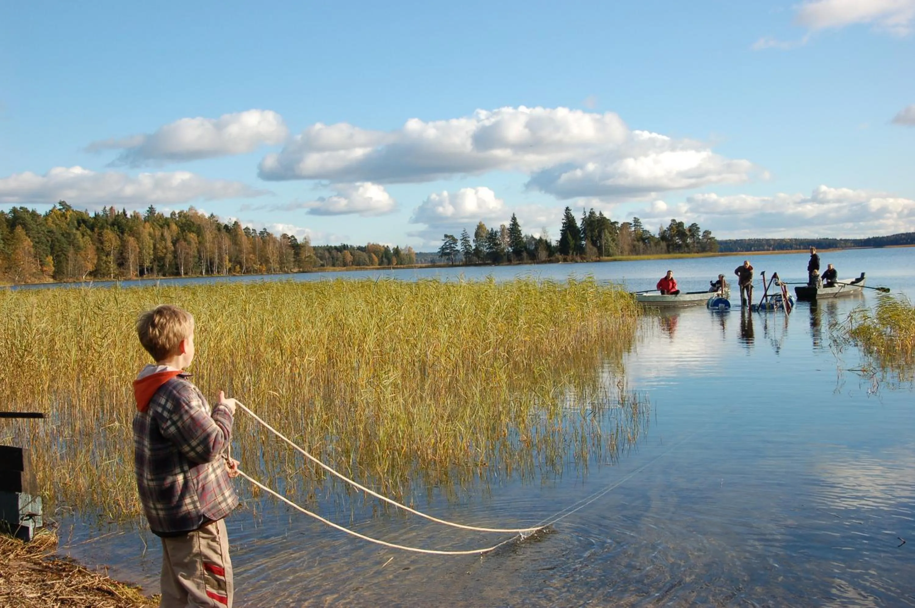 Lake view in North Lake Villa Plateliai