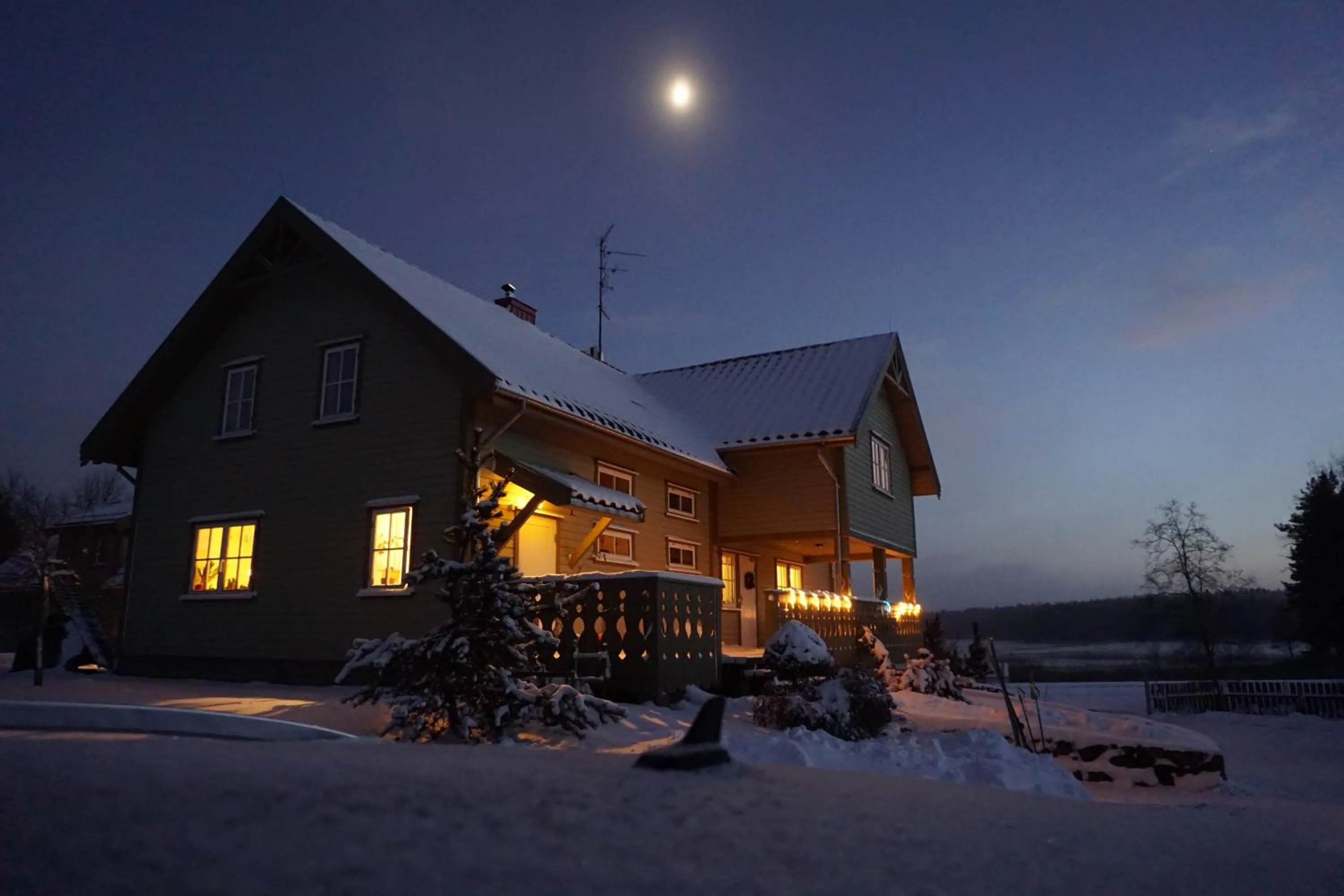 Facade/entrance in North Lake Villa Plateliai