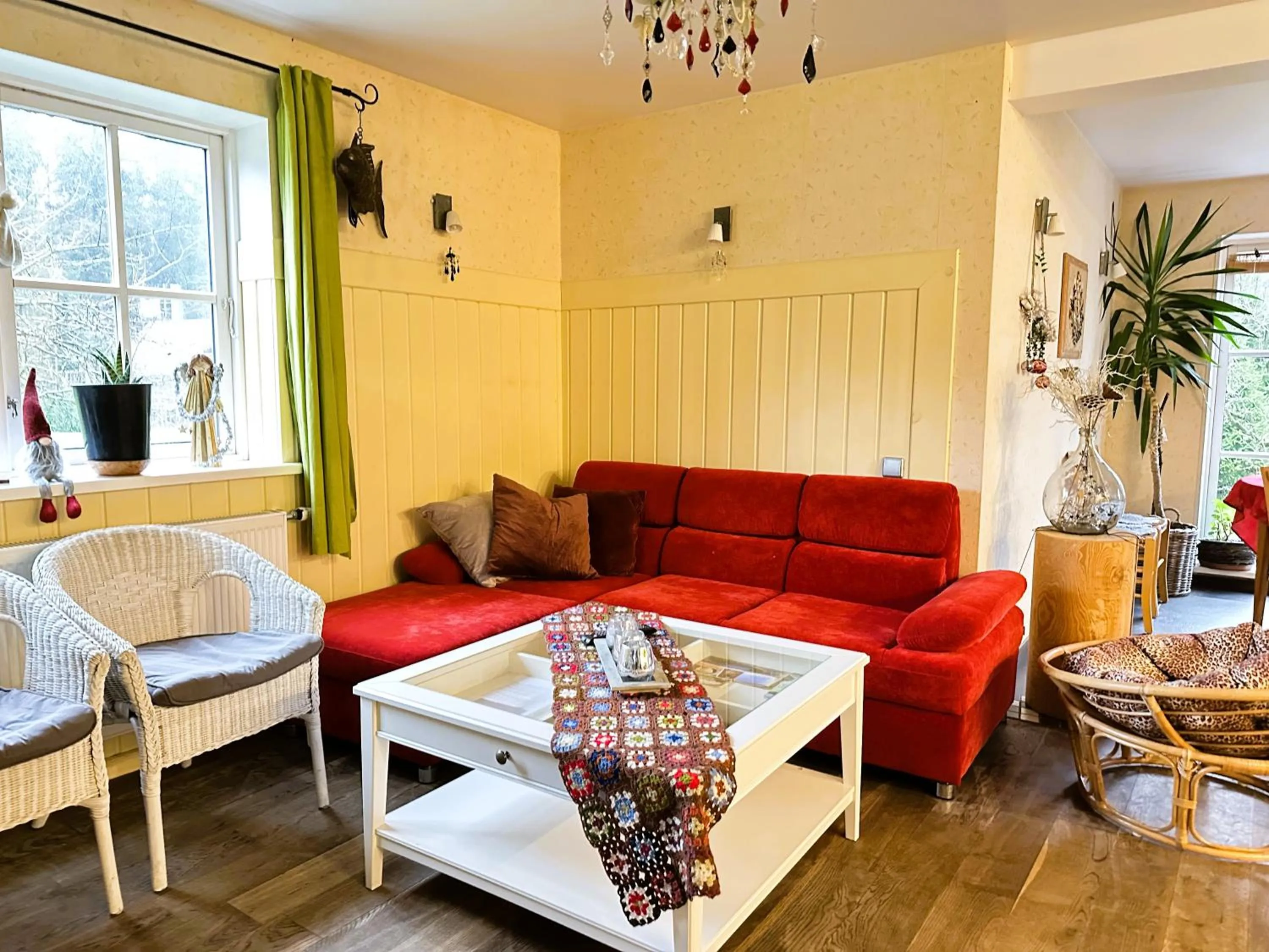 Living room in North Lake Villa Plateliai