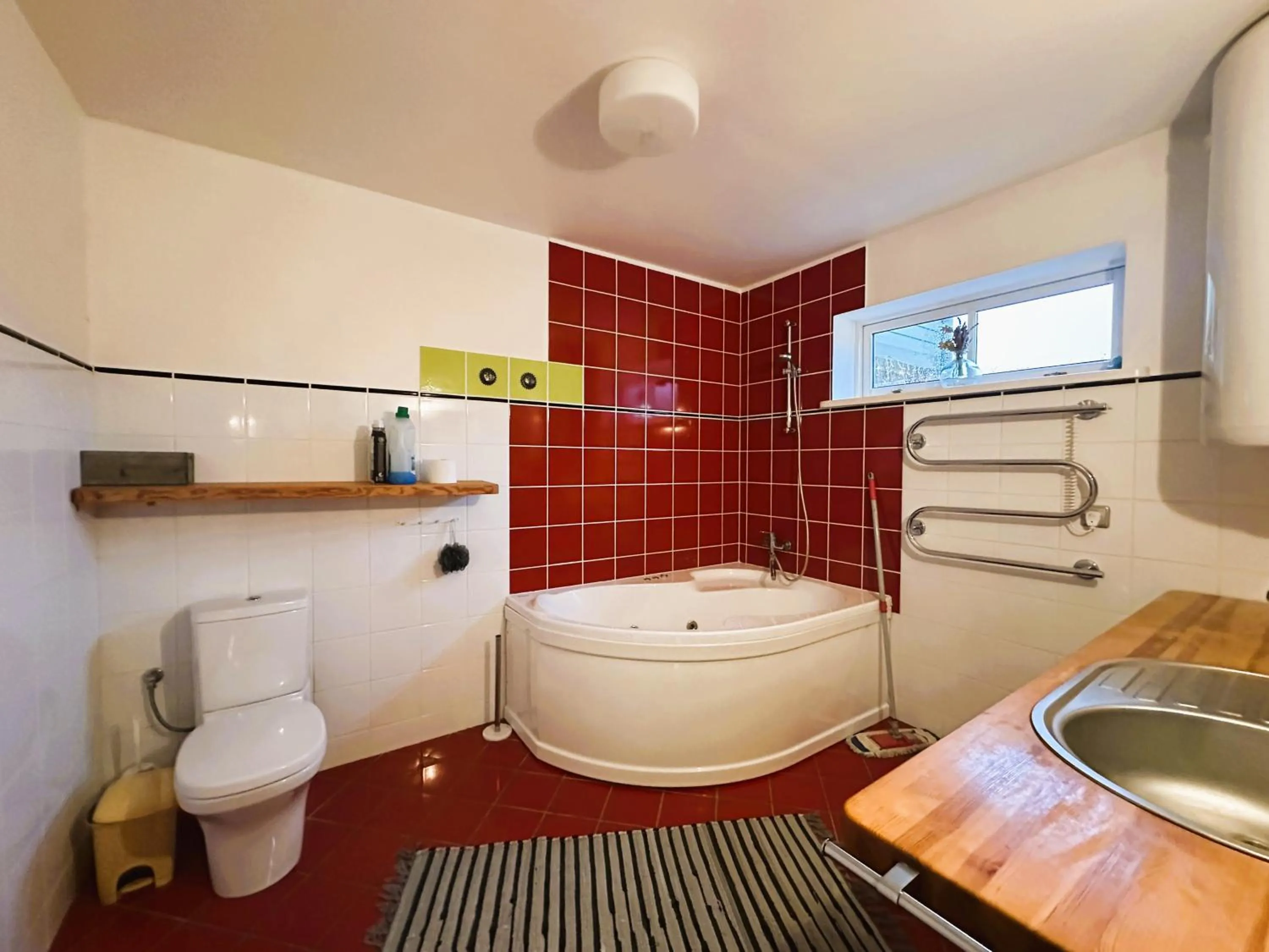 Bathroom in North Lake Villa Plateliai