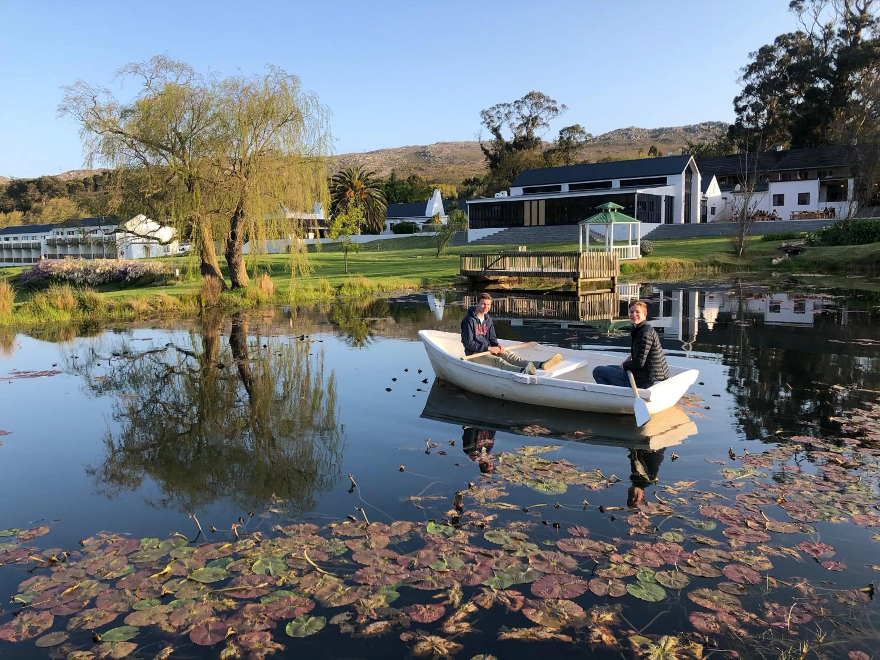 Natural landscape in Houw Hoek Hotel