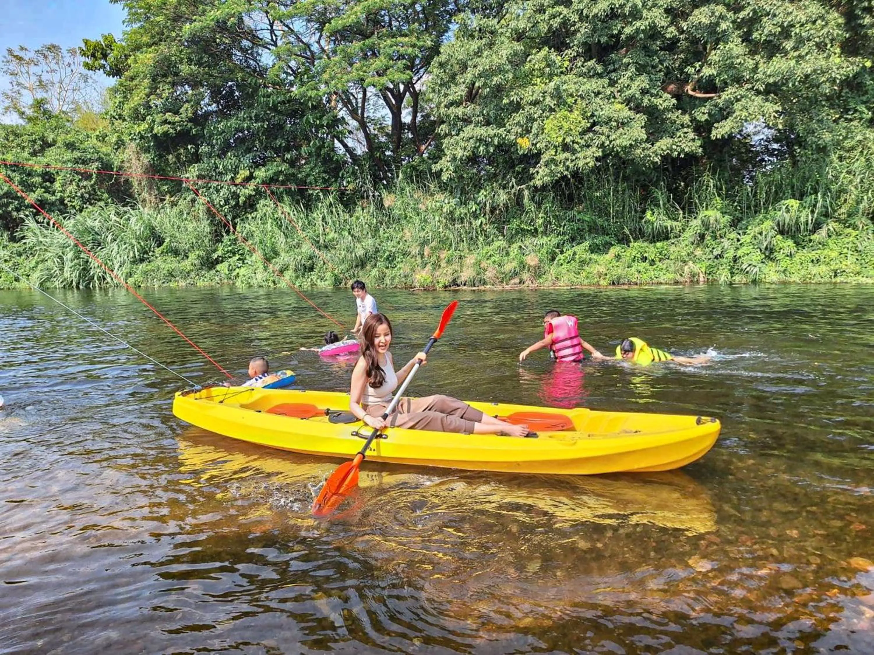 Natural landscape in Wangyao Riverside Resort