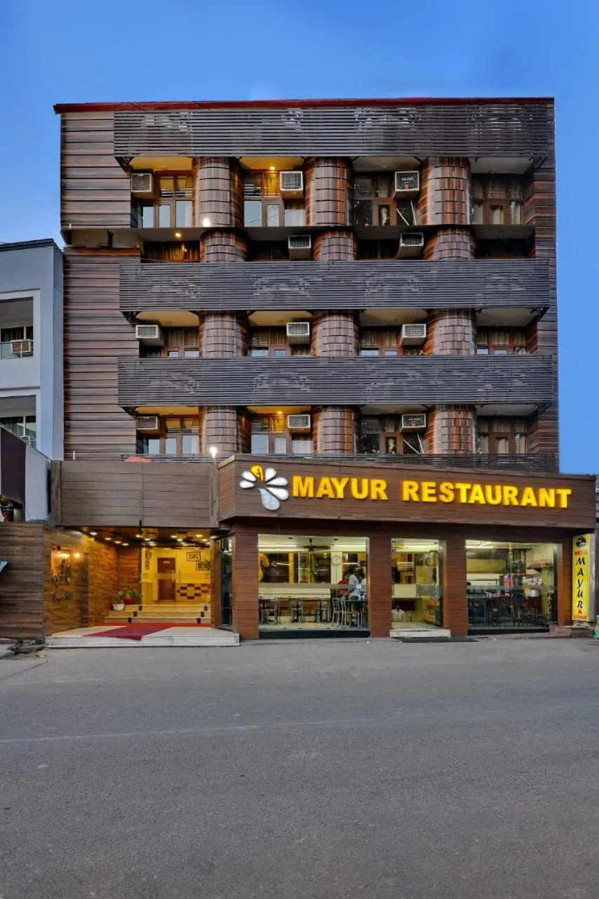 Property building in Hotel Mayur by RoomsInc Katra