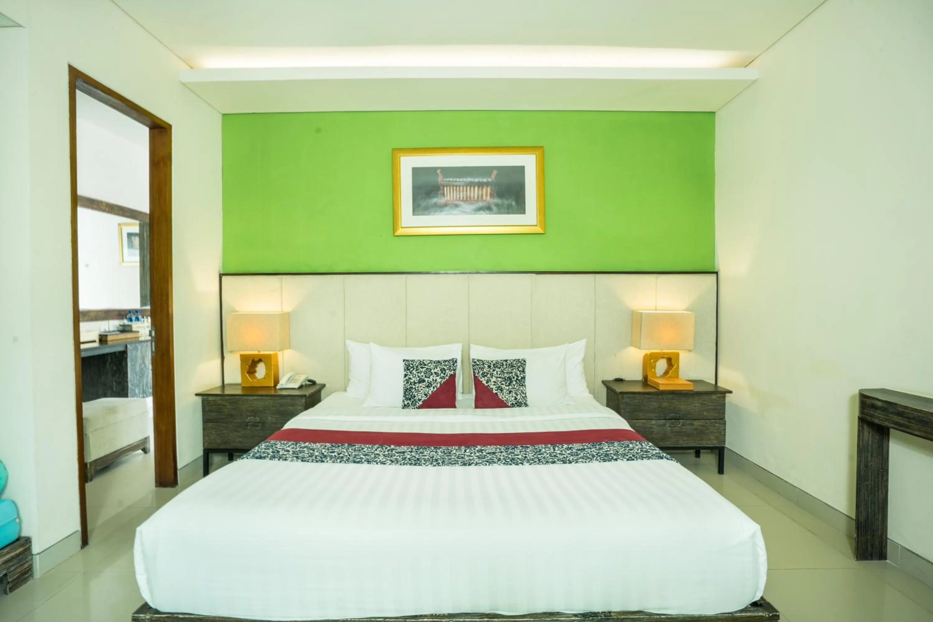 Bedroom, Bed in Royal Samaja Villas
