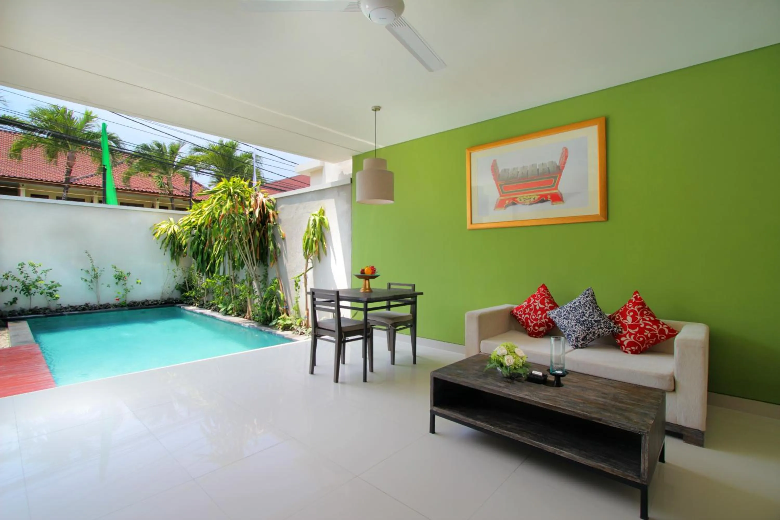 Living room in Royal Samaja Villas