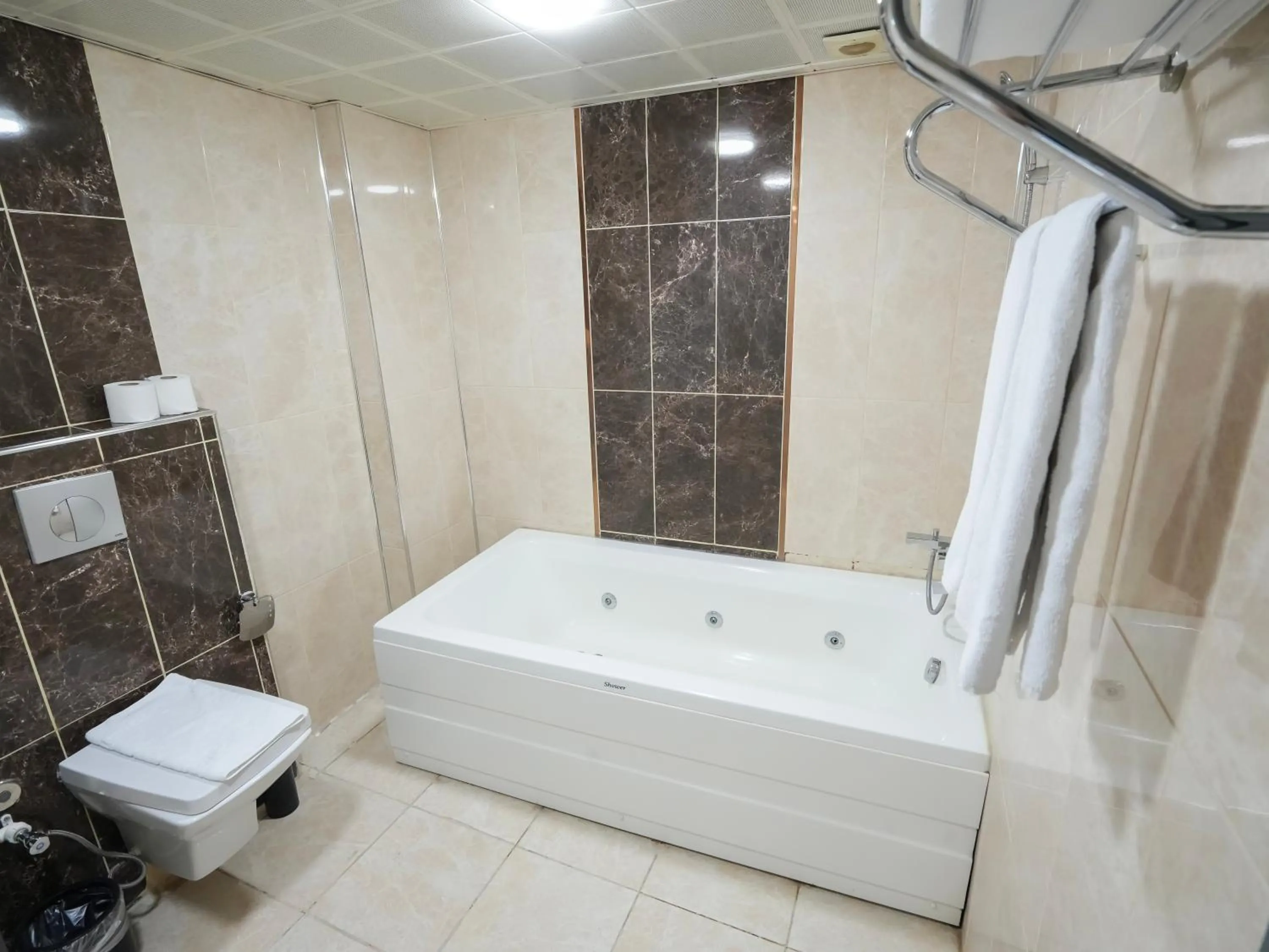 Shower in No 139 Apartments