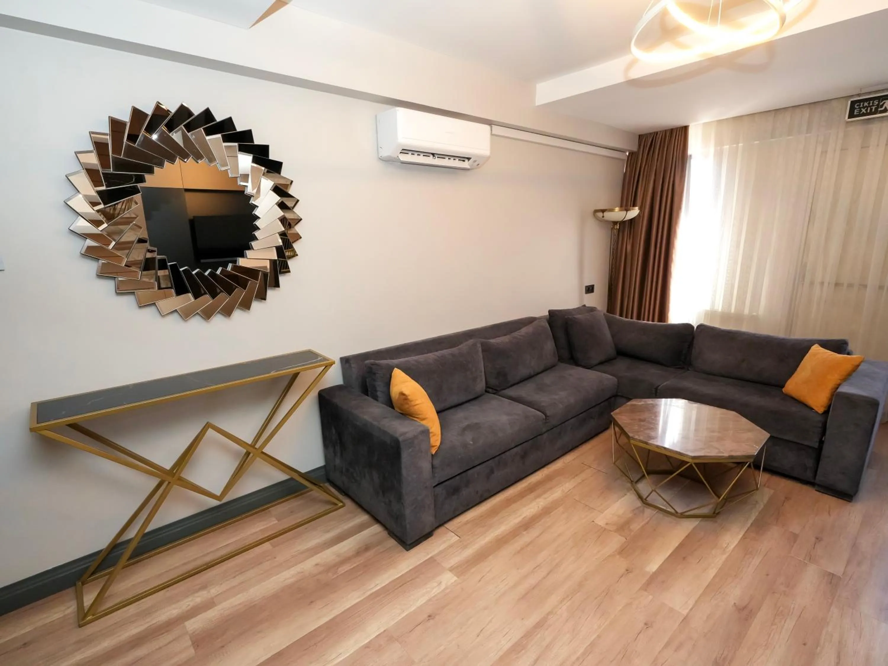 Living room in No 139 Apartments