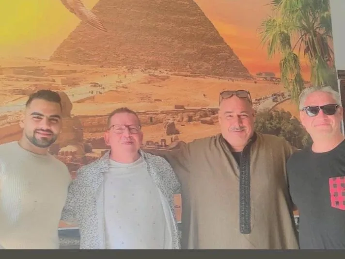 Property building in Falcon pyramids inn