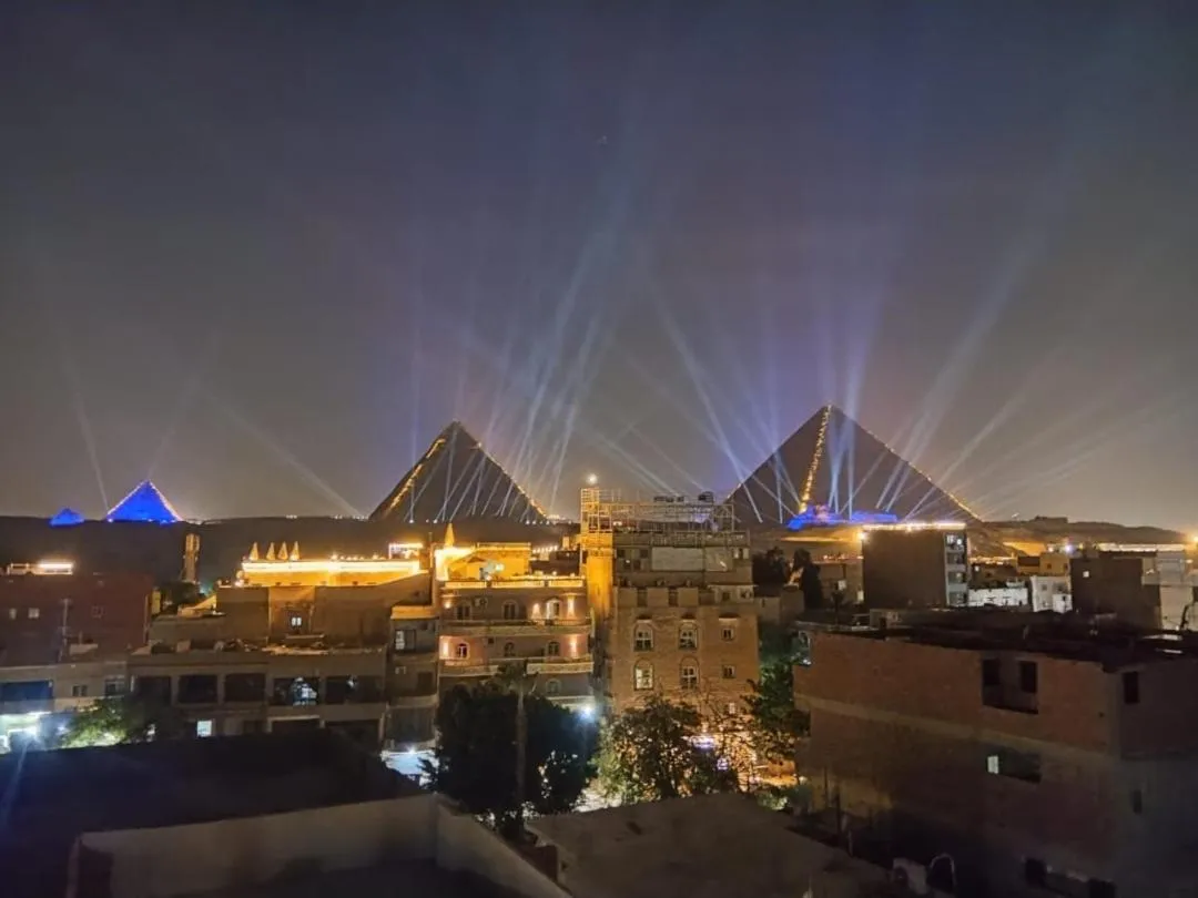 Property building in Falcon pyramids inn